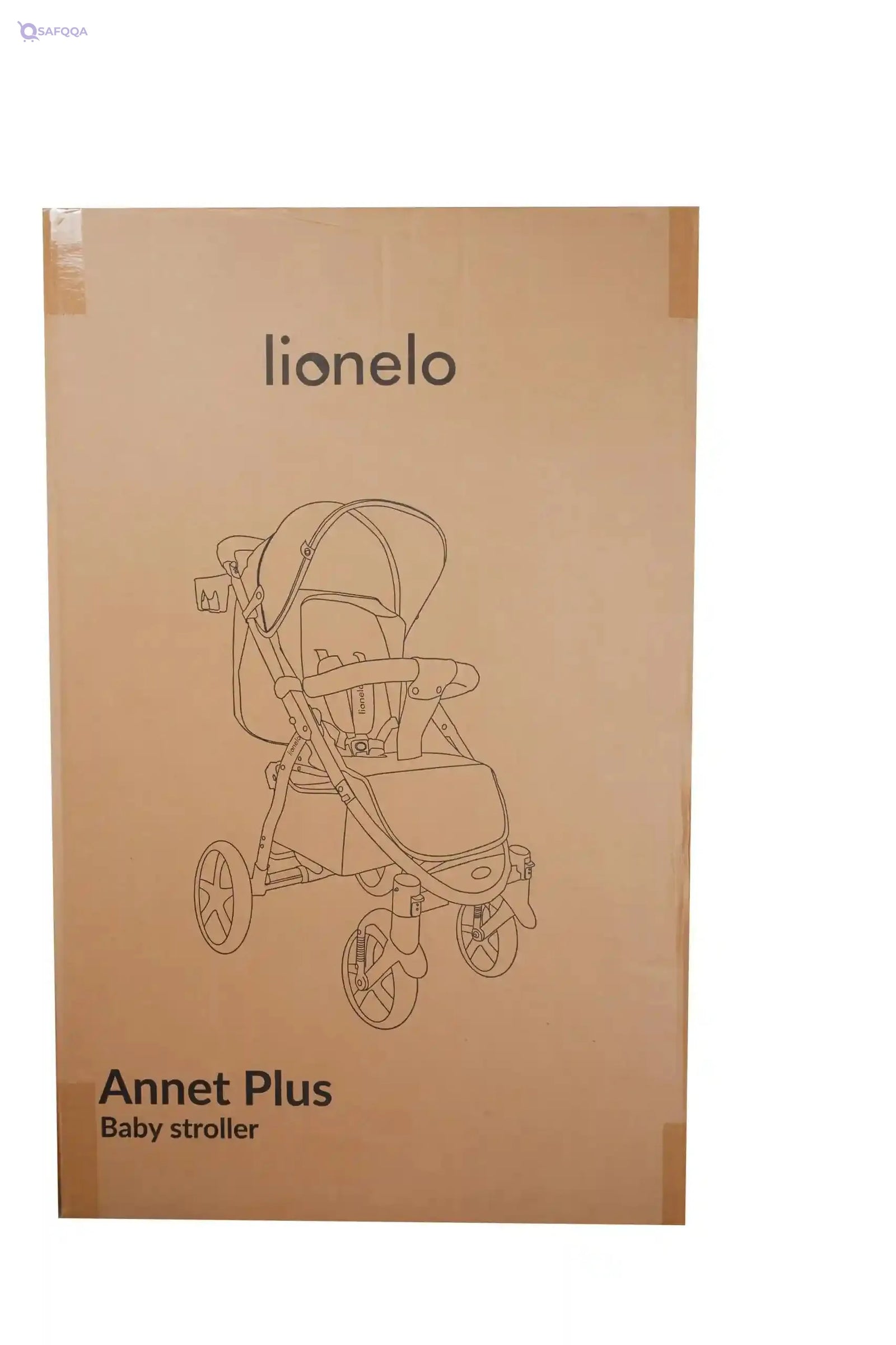 Lionelo Annet Plus Baby Stroller – 22kg, Reclining Seat & Accessories - Safqqa