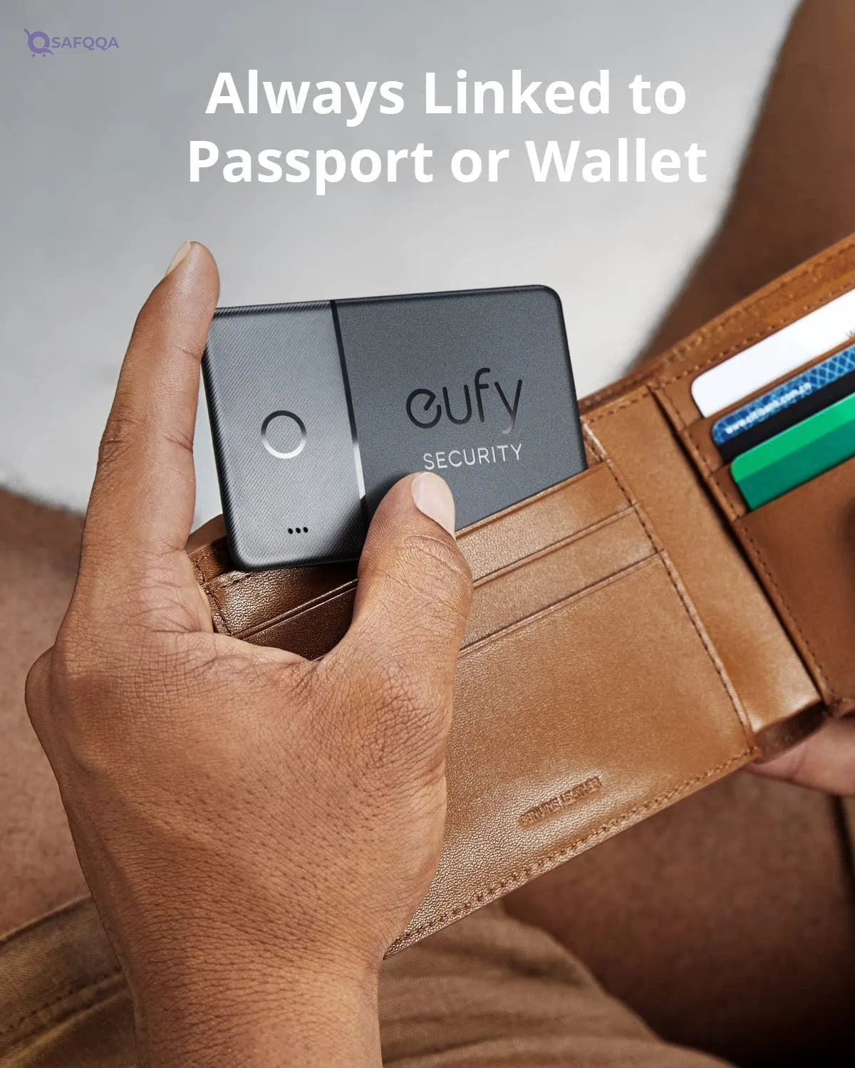 eufy SmartTrack Card by Anker – Wallet Tracker Compatible with Apple Find My - Safqqa