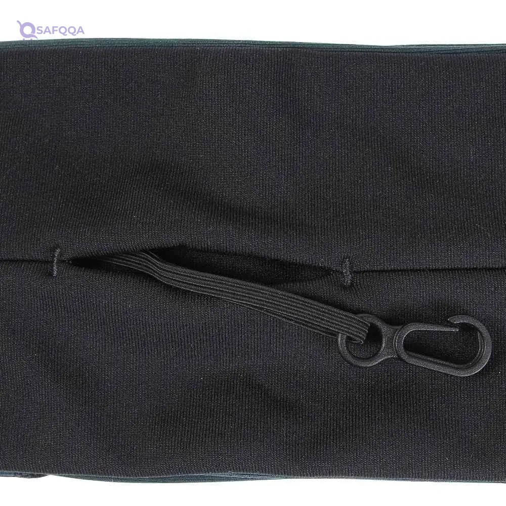 FlipBelt Black Zipper – Running & Workout Waist Belt - Safqqa
