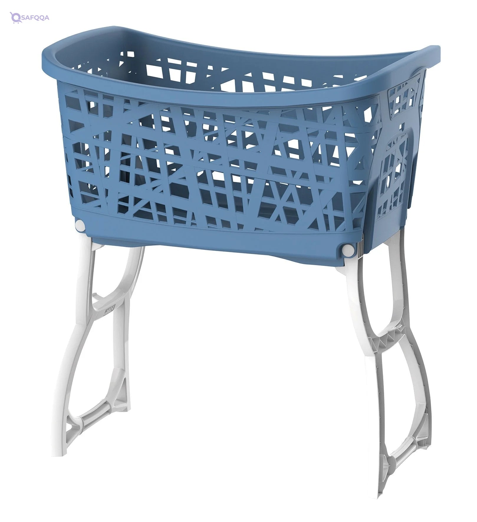 Bama Stand-Up Laundry Basket with Legs - Safqqa