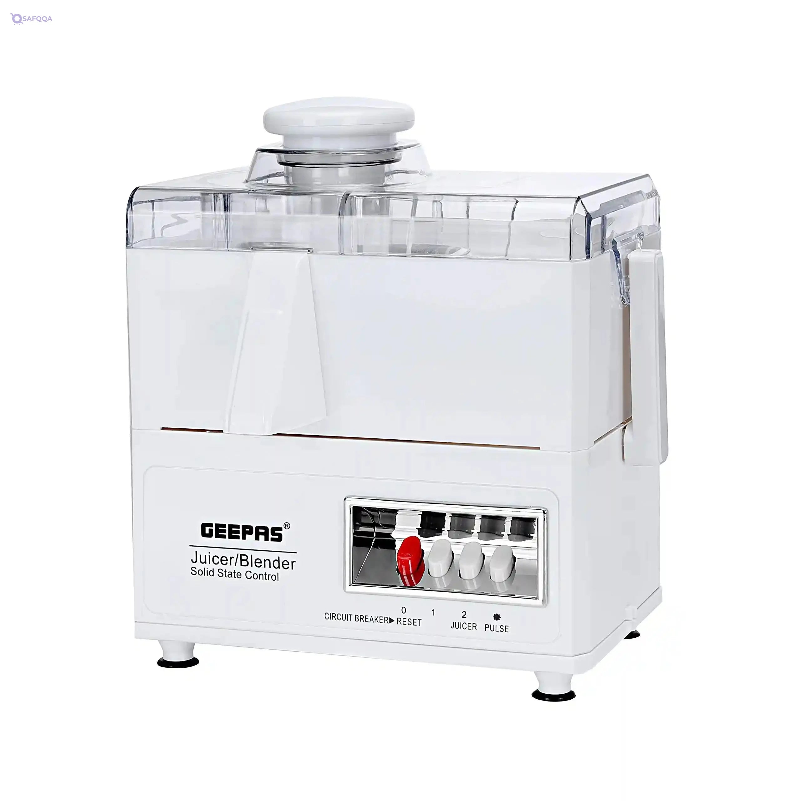 Geepas 4 In 1 Super Blender [gsb2031] In 3 Way Function & High Speed Motor with damage box- Have Scratches - Safqqa Egypt