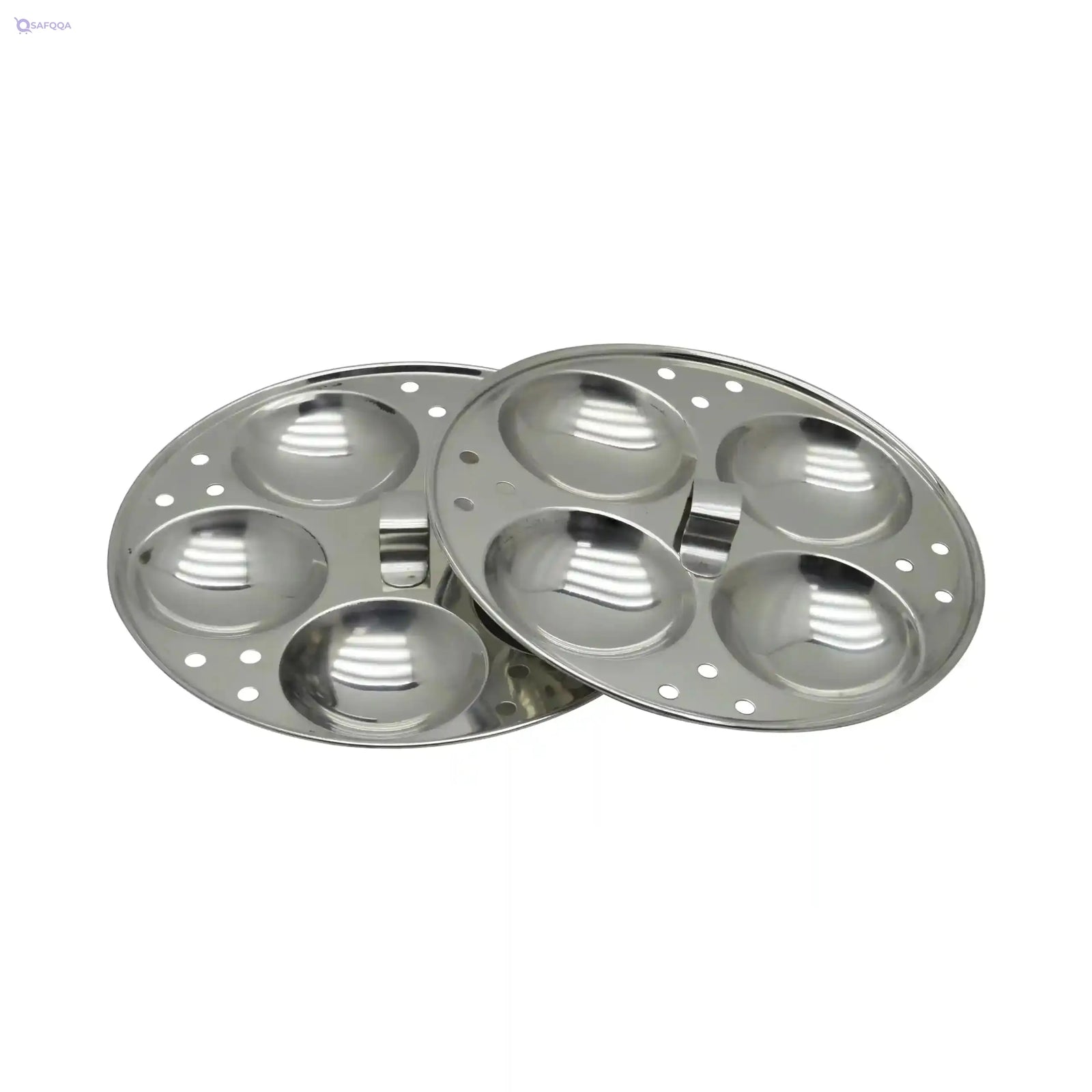 Raj Steel Idli Cooker – Small, 23 cm - Safqqa
