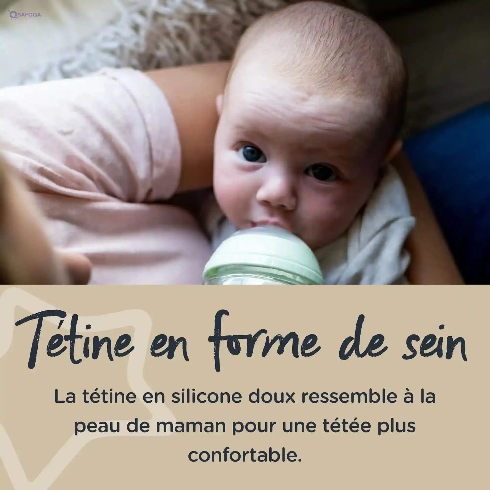 Tommee Tippee Closer To Nature Newborn Kit – Clear Glass - Safqqa