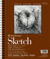 Strathmore 400 Series Sketch Pad – 9 x 12 Inches, 100 Sheets, Wire Bound - Safqqa