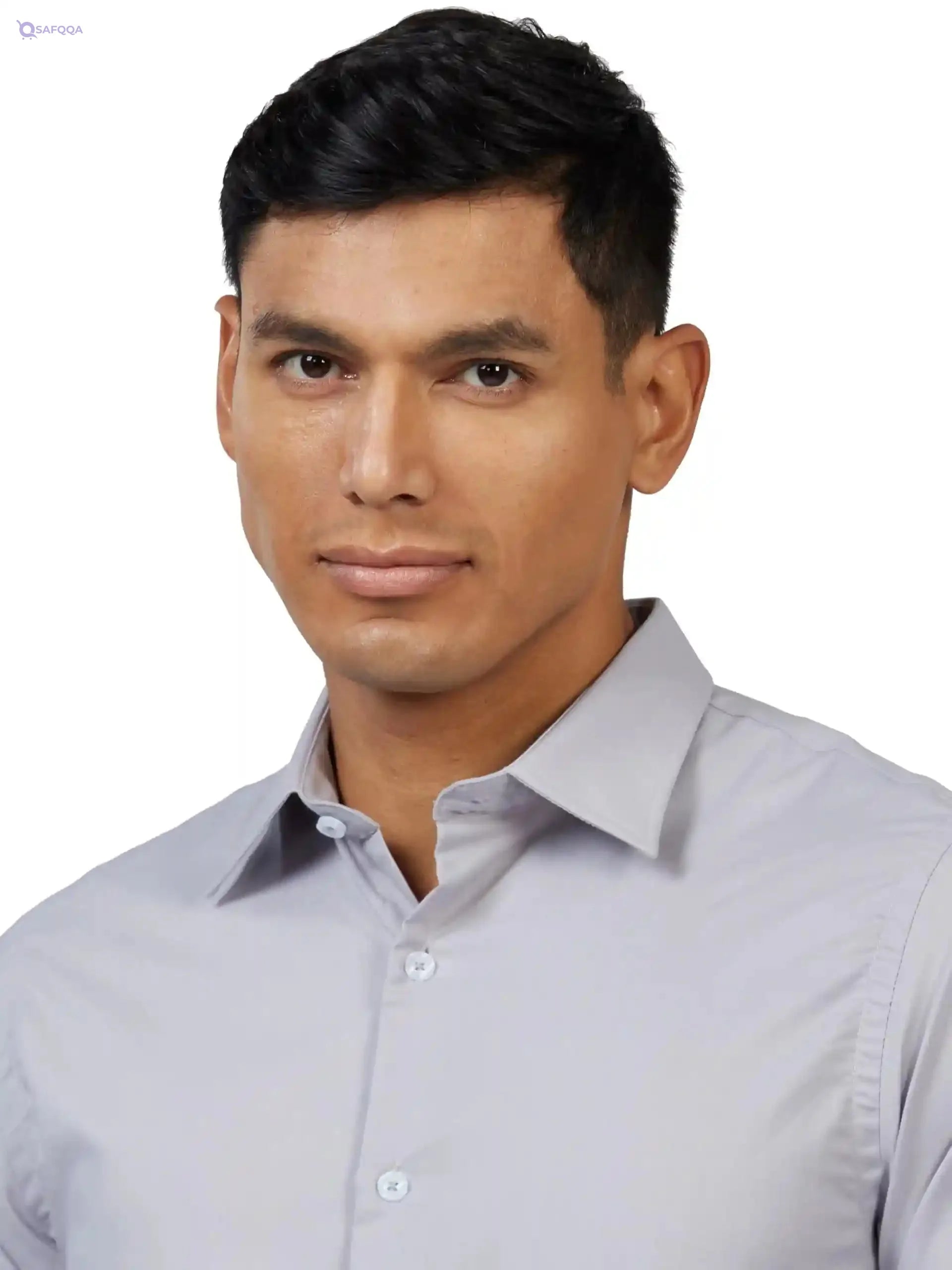 Andora Classic Solid Turn Down Collar Shirt Mens - Safqqa Egypt