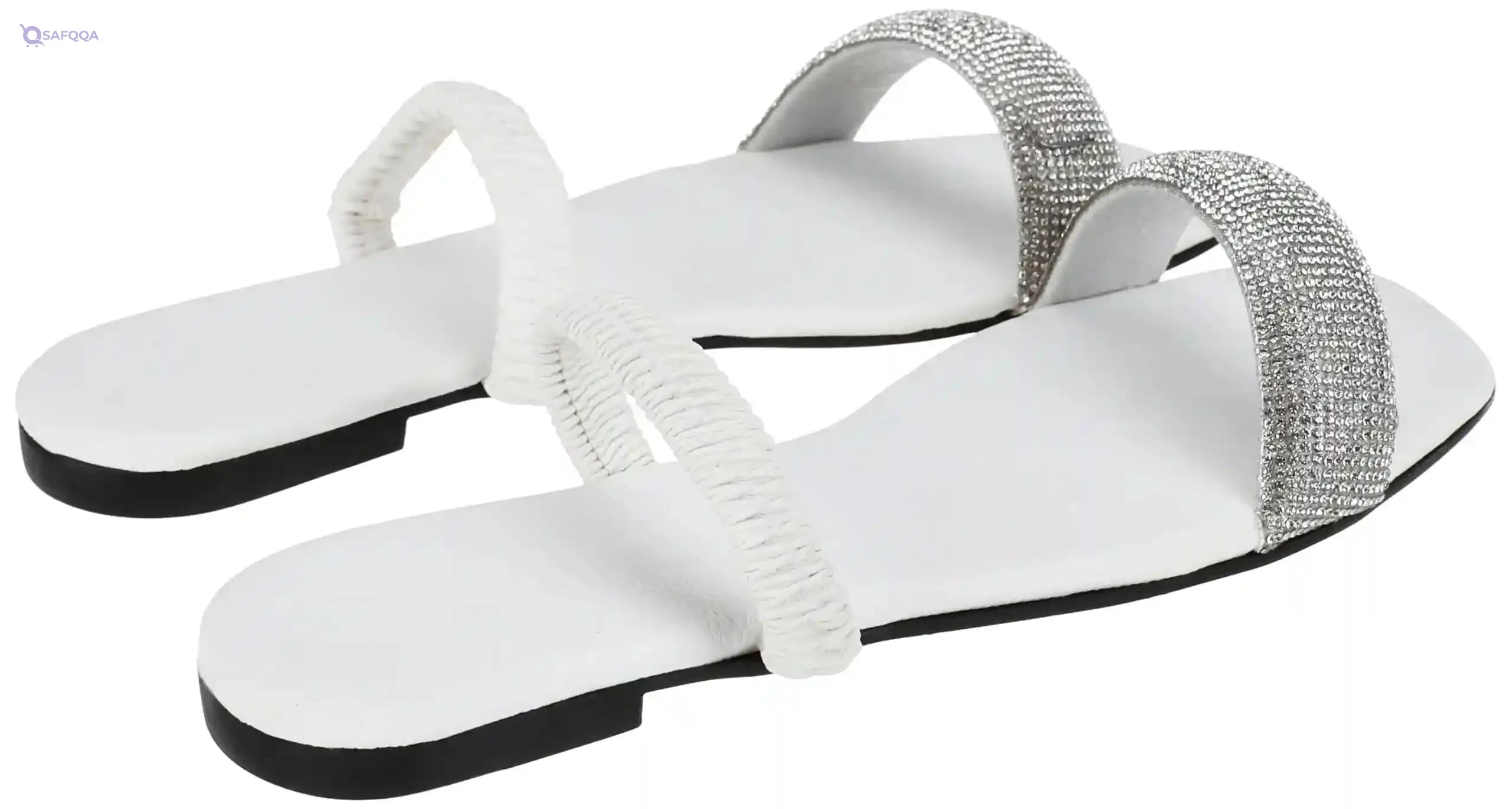 OX Women’s Faux Leather Slides – Stylish & Comfortable Flip-Flop OX1029 - Safqqa Egypt