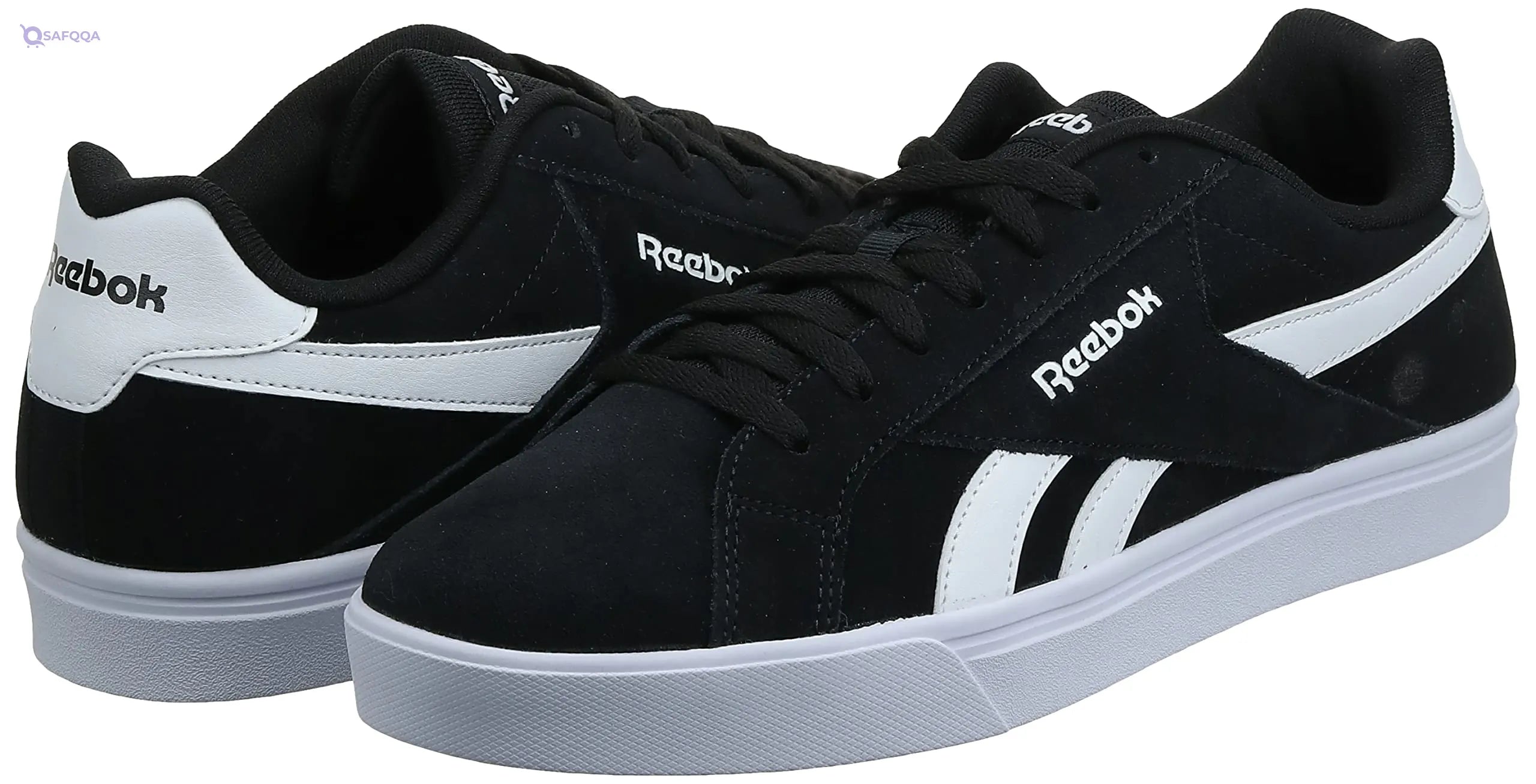 Reebok Royal Complete 3 Low Unisex Tennis Sneakers – Lace-Up, Side Stripe, Back Logo - Safqqa