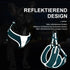 Fida Step-In Dog Harness – Padded, Reflective & Adjustable Chest Harness for Small Dogs - Safqqa
