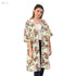 Jamila Women Cotton Floral Patterned Knee Length Kimono - Safqqa Egypt