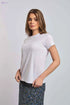 Premoda Womens Solid Cropped T-Shirt With Short Sleeves PRWxx004636 Modern - Safqqa Egypt