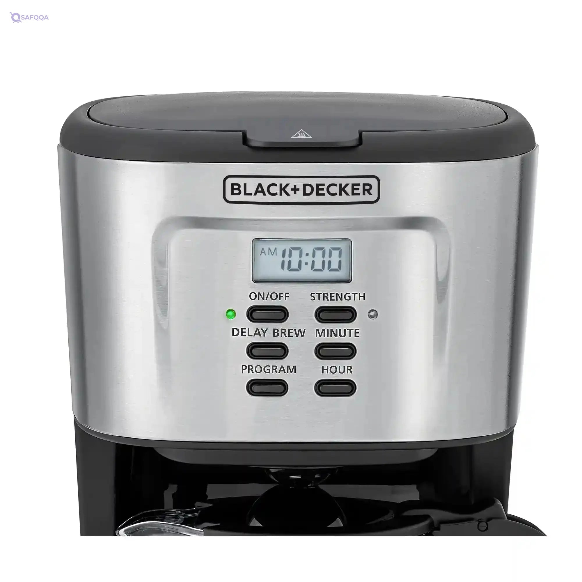 Black & Decker DCM85-B5 900W Programmable Coffee Maker with LCD Display, 900 W- Have Scratches - Safqqa Egypt