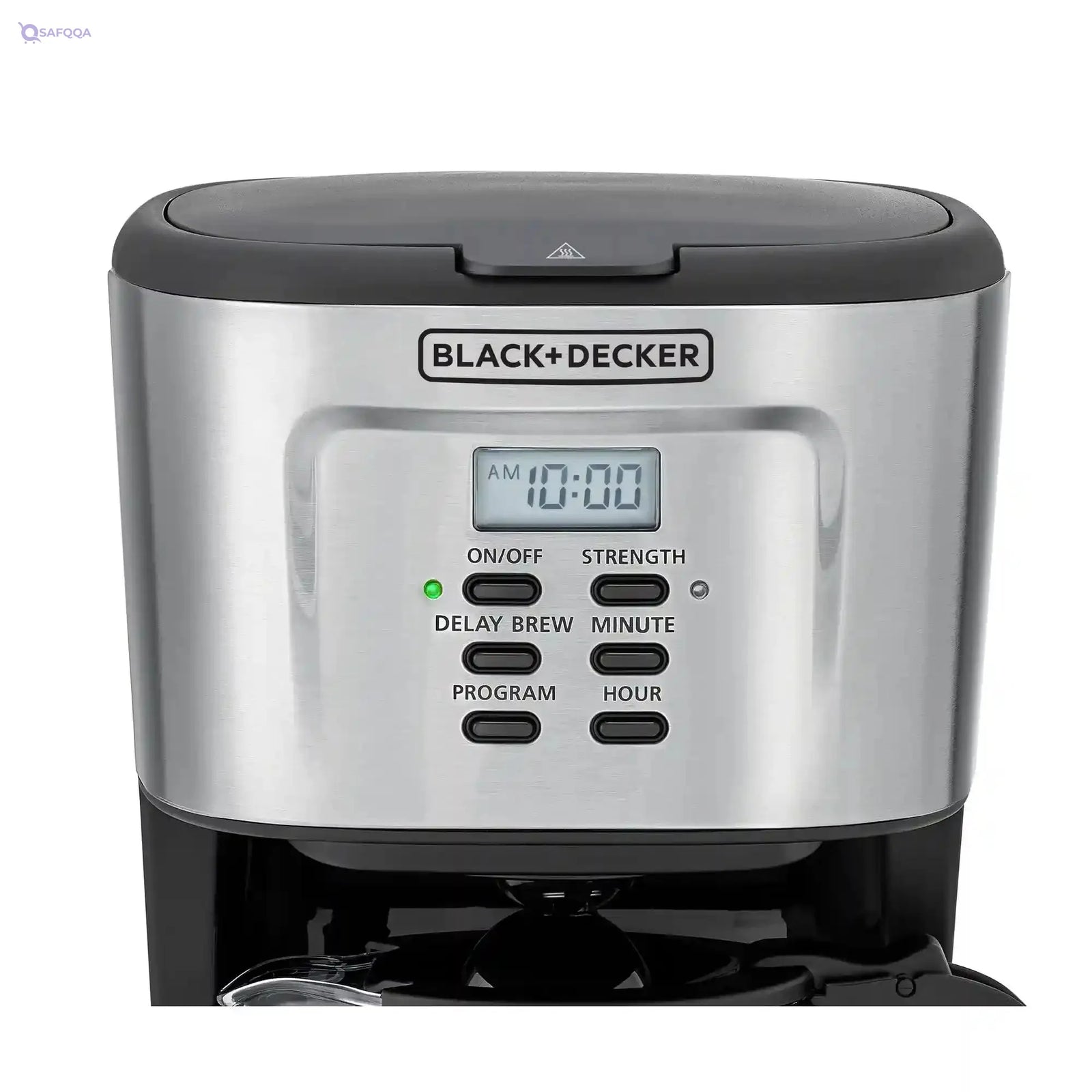 Black & Decker DCM85-B5 900W Programmable Coffee Maker with LCD Display, 900 W- Have Scratches - Safqqa Egypt