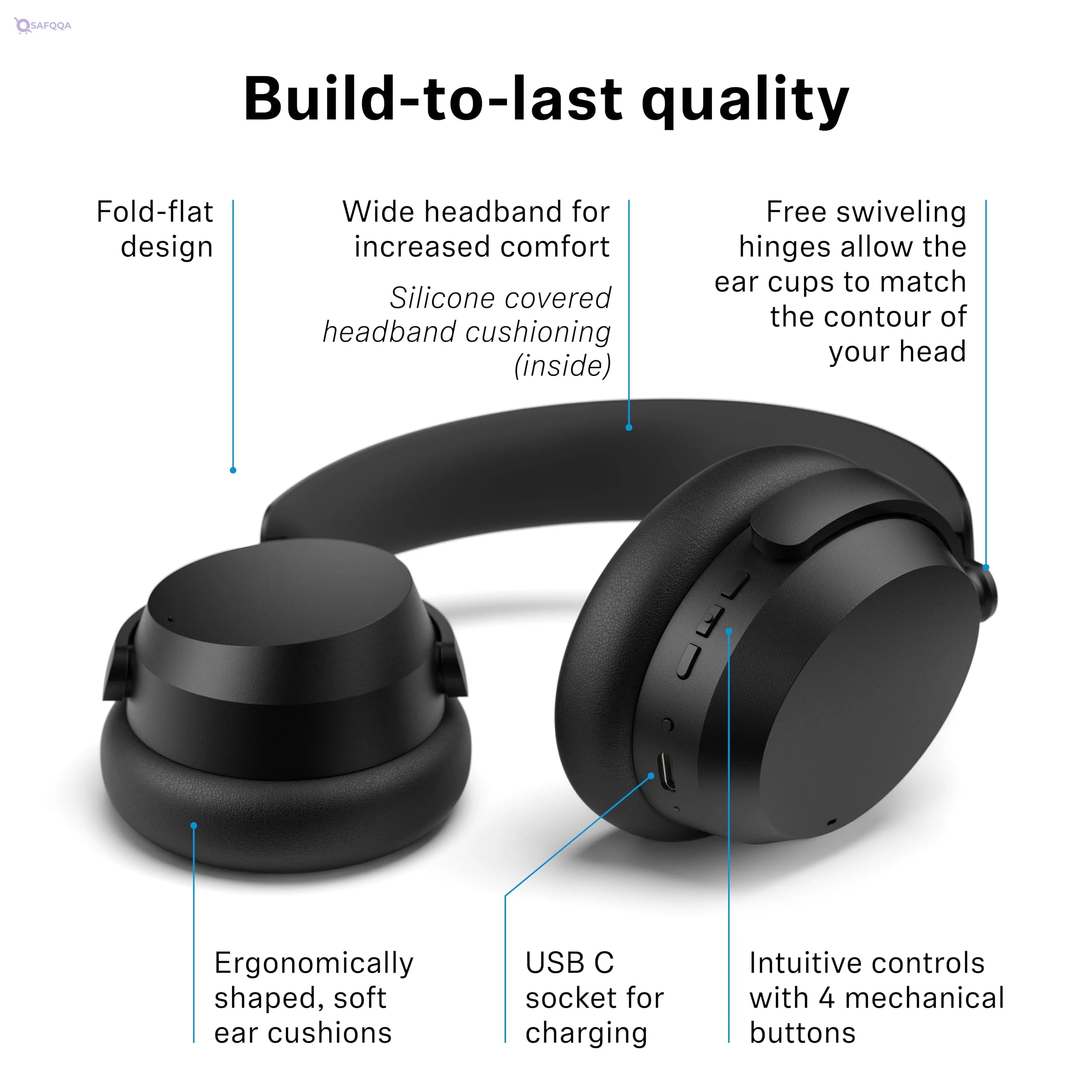 Sennheiser Accentum Wireless Bluetooth Headphones - Safqqa