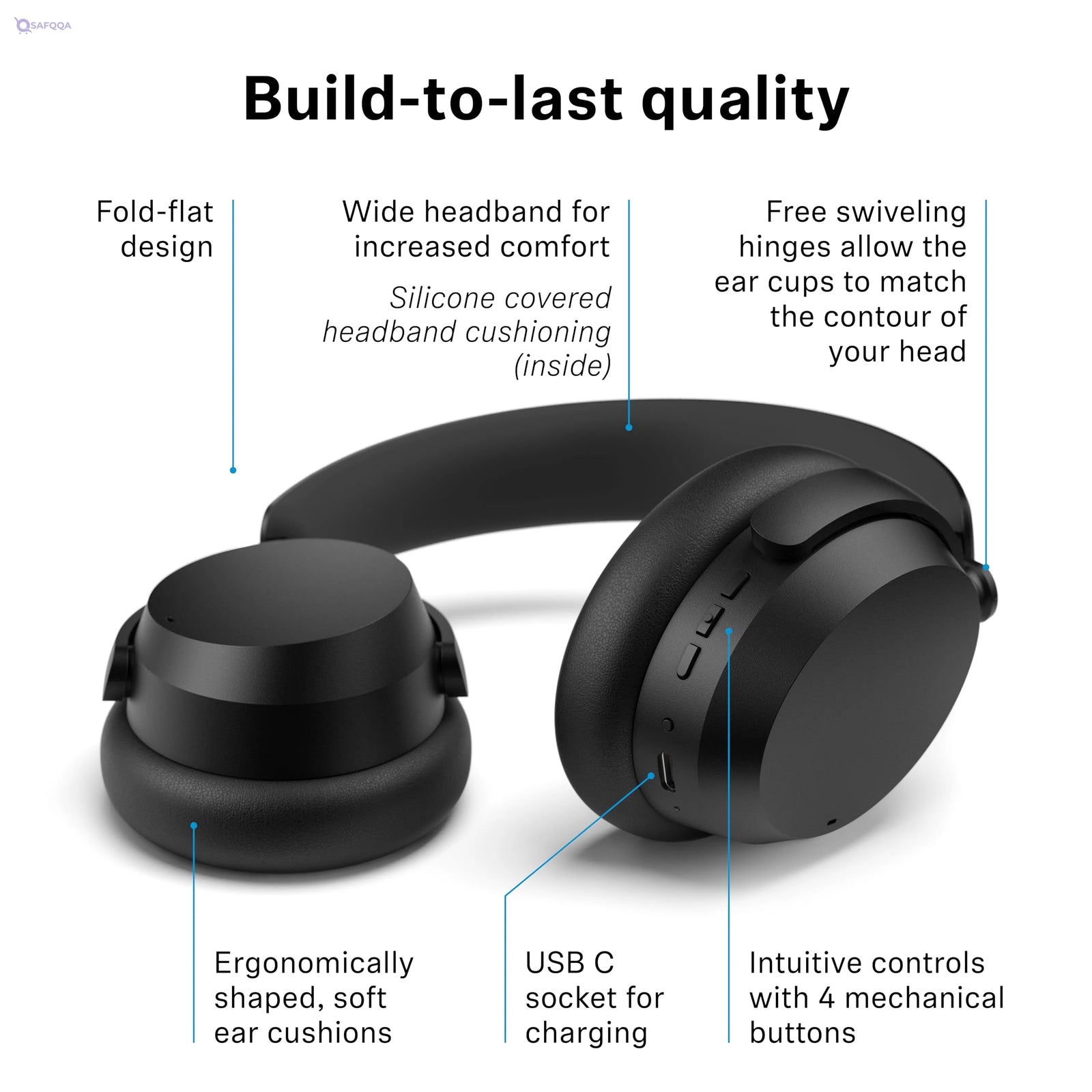 Sennheiser Accentum Wireless Bluetooth Headphones - Safqqa