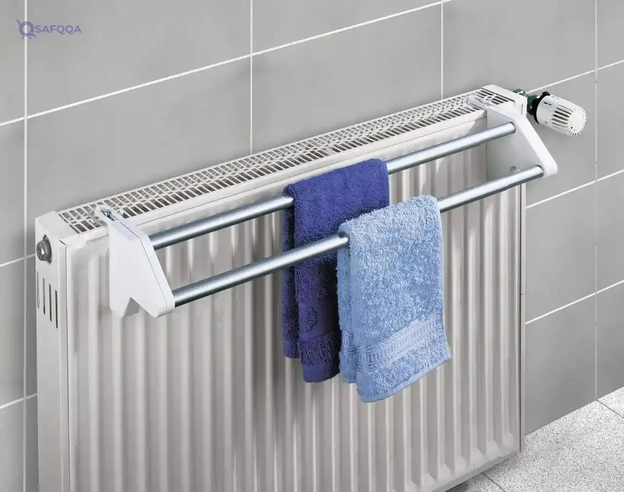WENKO Standard Radiator Clothes Dryer – Aluminium, Extendable, Indoor & Outdoor, Portable - Safqqa
