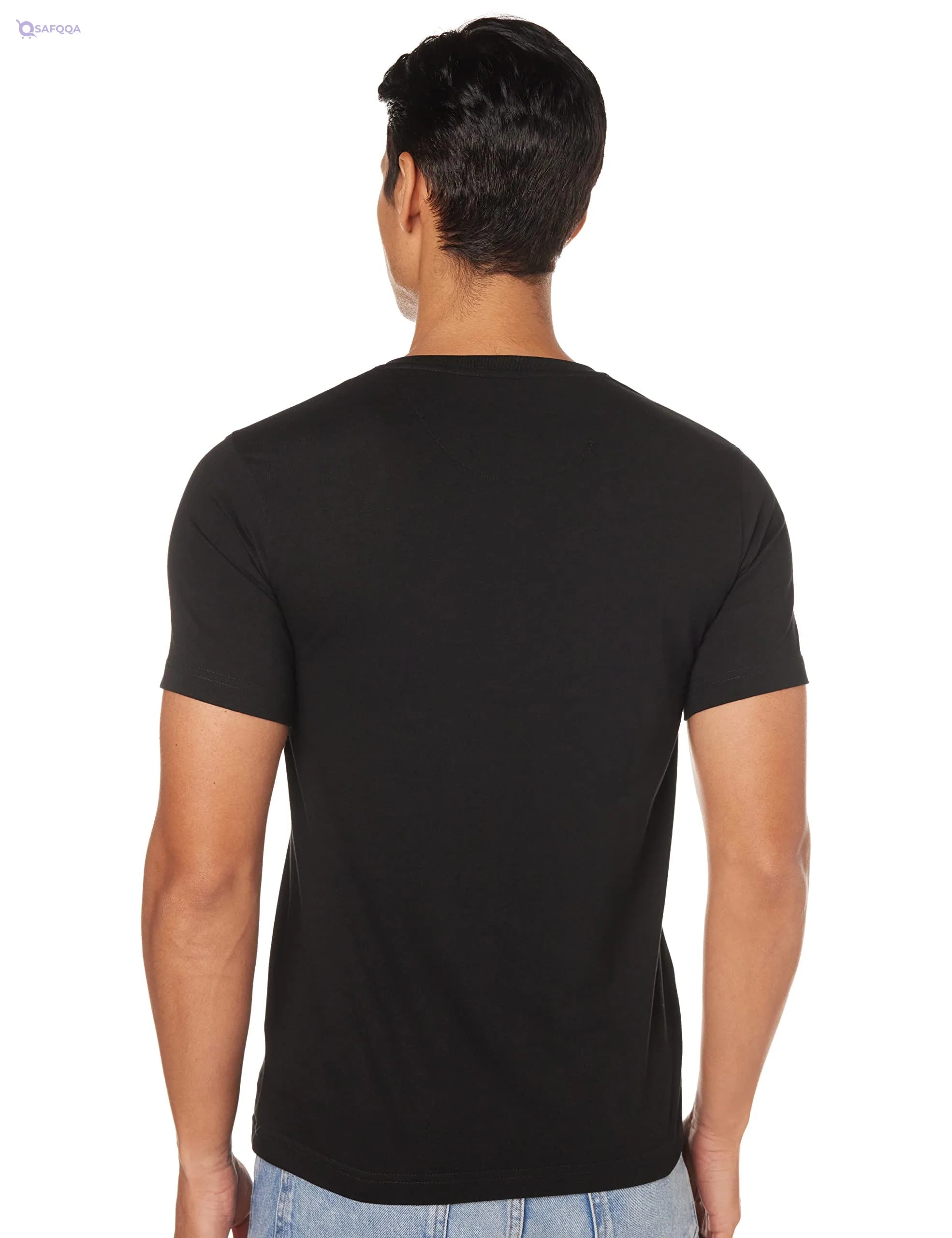 Symbol Men’s Classic Solid Regular Fit T-Shirt - Safqqa