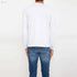 A|X ARMANI EXCHANGE mens Solid Pullover Sweater Sweatshirt, White, XX-Large US - Safqqa Egypt