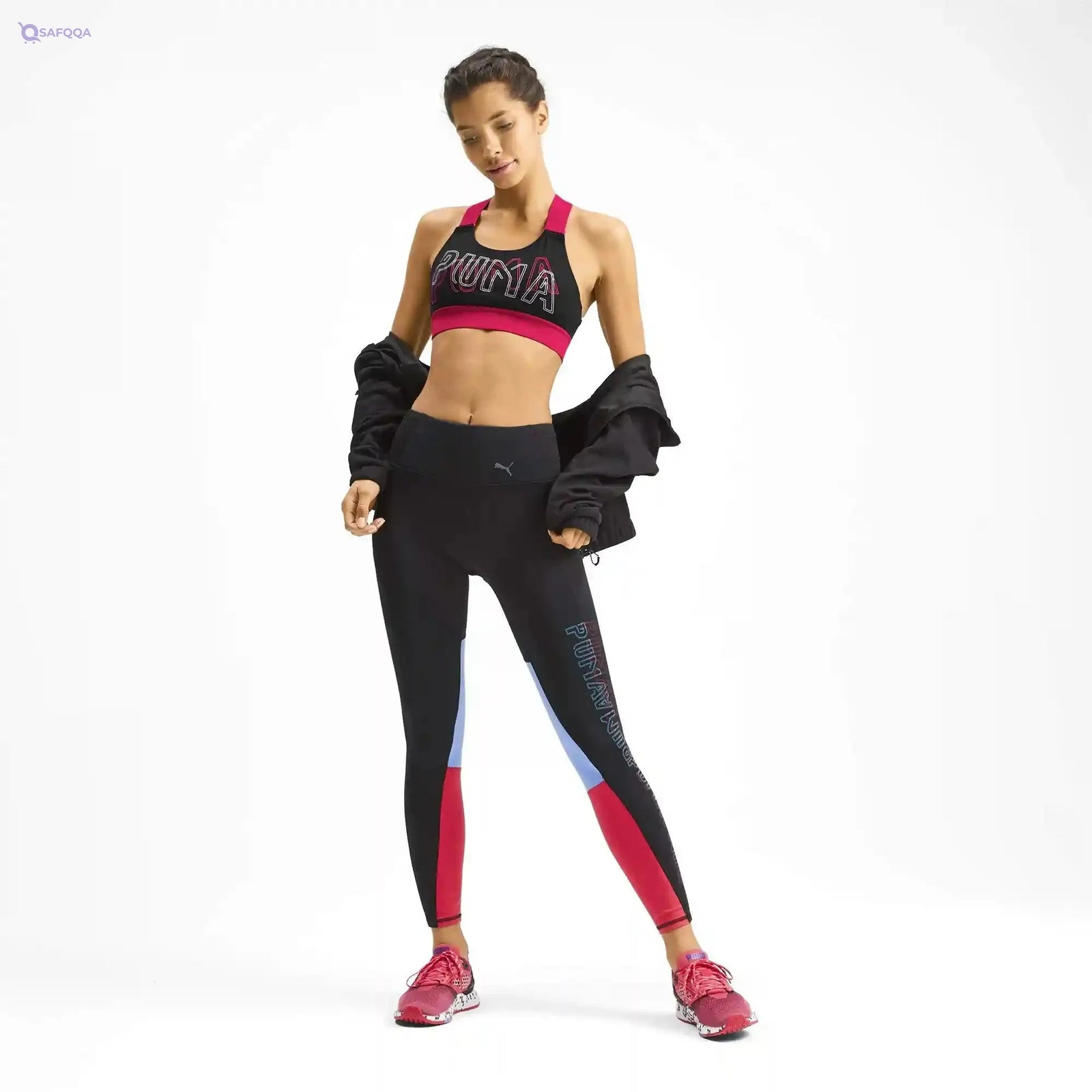 PUMA Women’s Feel It Bra M – Medium Support Sports Bra - Safqqa