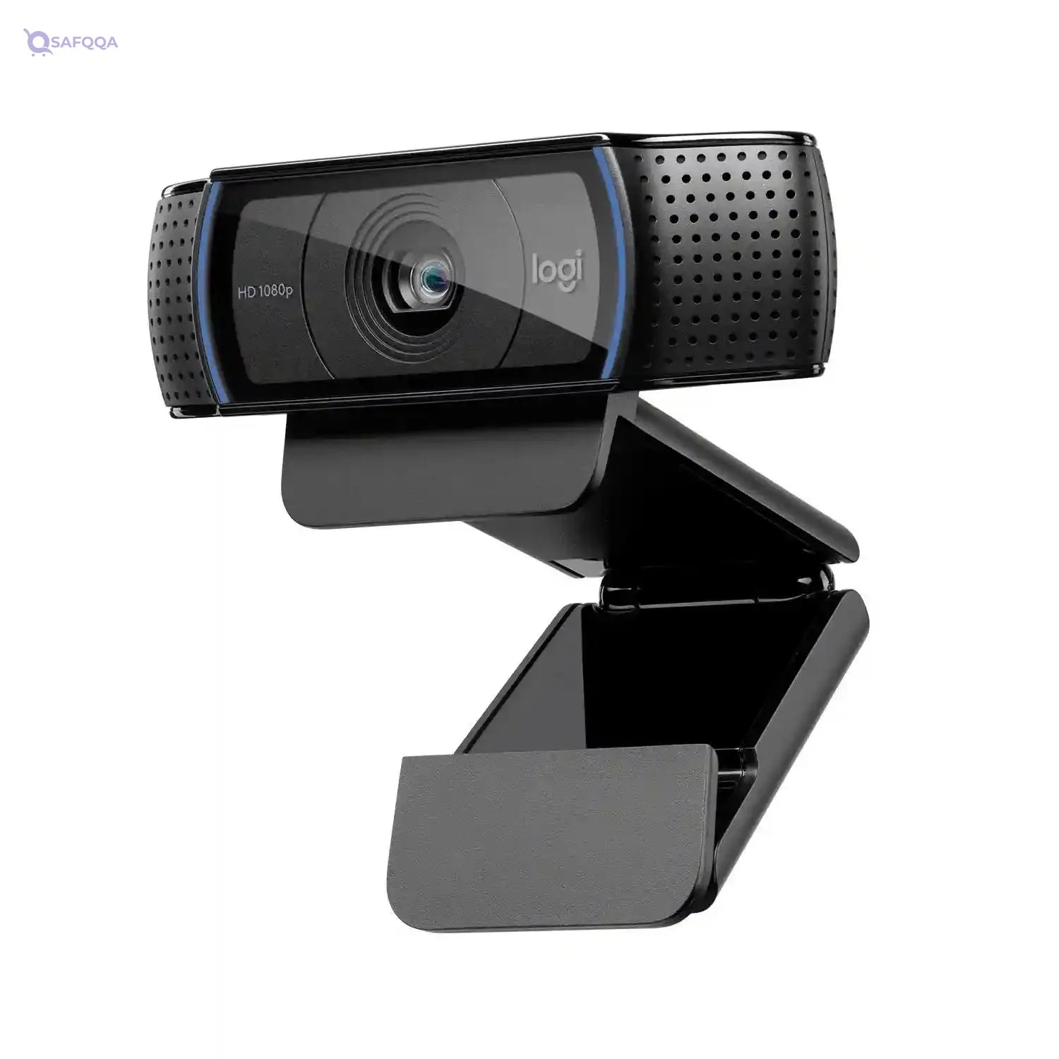Logitech C920 Widescreen HD Pro Webcam Black, 960-000764, Logitech HD Pro Webcam C920 Video Calling and Recording 1080p Camera - Safqqa