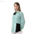 Andora Contrast Stripes Button-Down Long Sleeves Shirts for Women - Safqqa Egypt