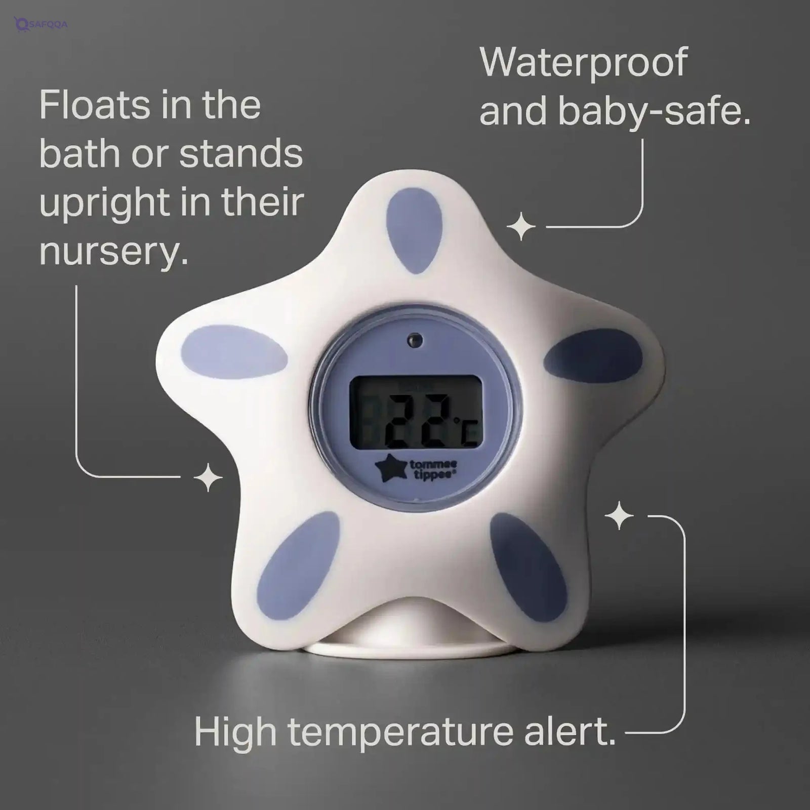 Tommee Tippee Closer to Nature Bath and Room Thermometer - Safqqa