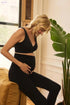 Motherhood MATERNITY womens Essential Stretch Full Length Secret Fit Over the Belly Pregnancy Leggings - Safqqa Egypt