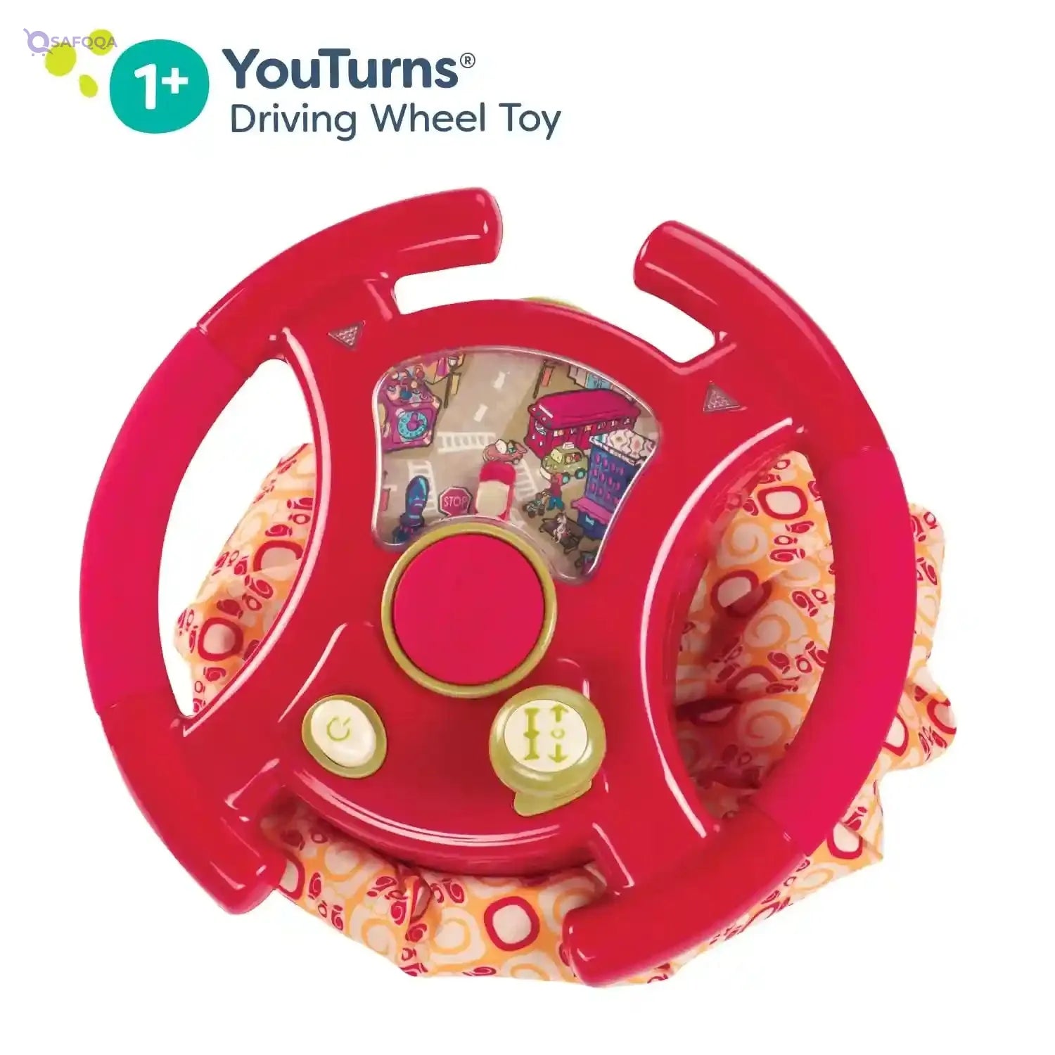 B. toys by battat bx1148z youturns steering wheel-interactive driving toy for toddlers - Safqqa Egypt