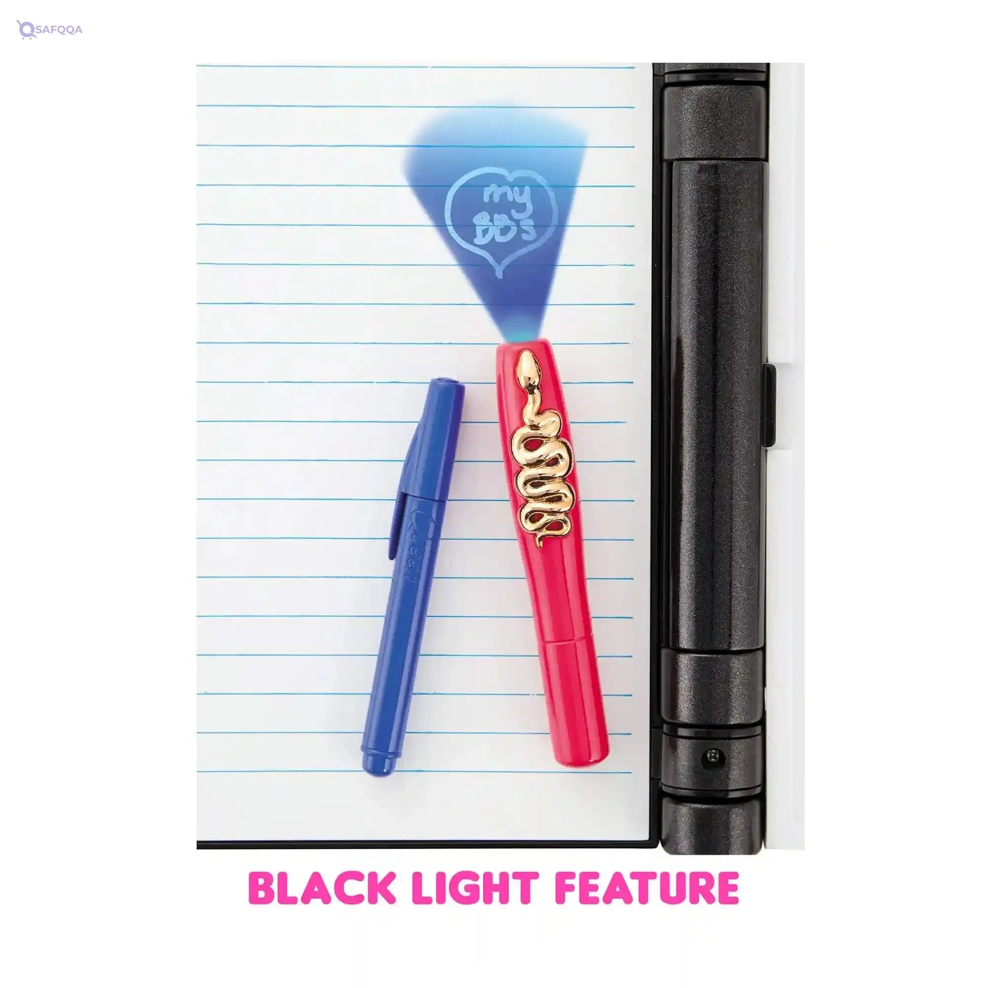 LOL Surprise OMG Fashion Journal – Secret Electronic Password Journal Notebook with Real Watch & Invisible Ink Pen for Storing Your Secrets - Safqqa Egypt