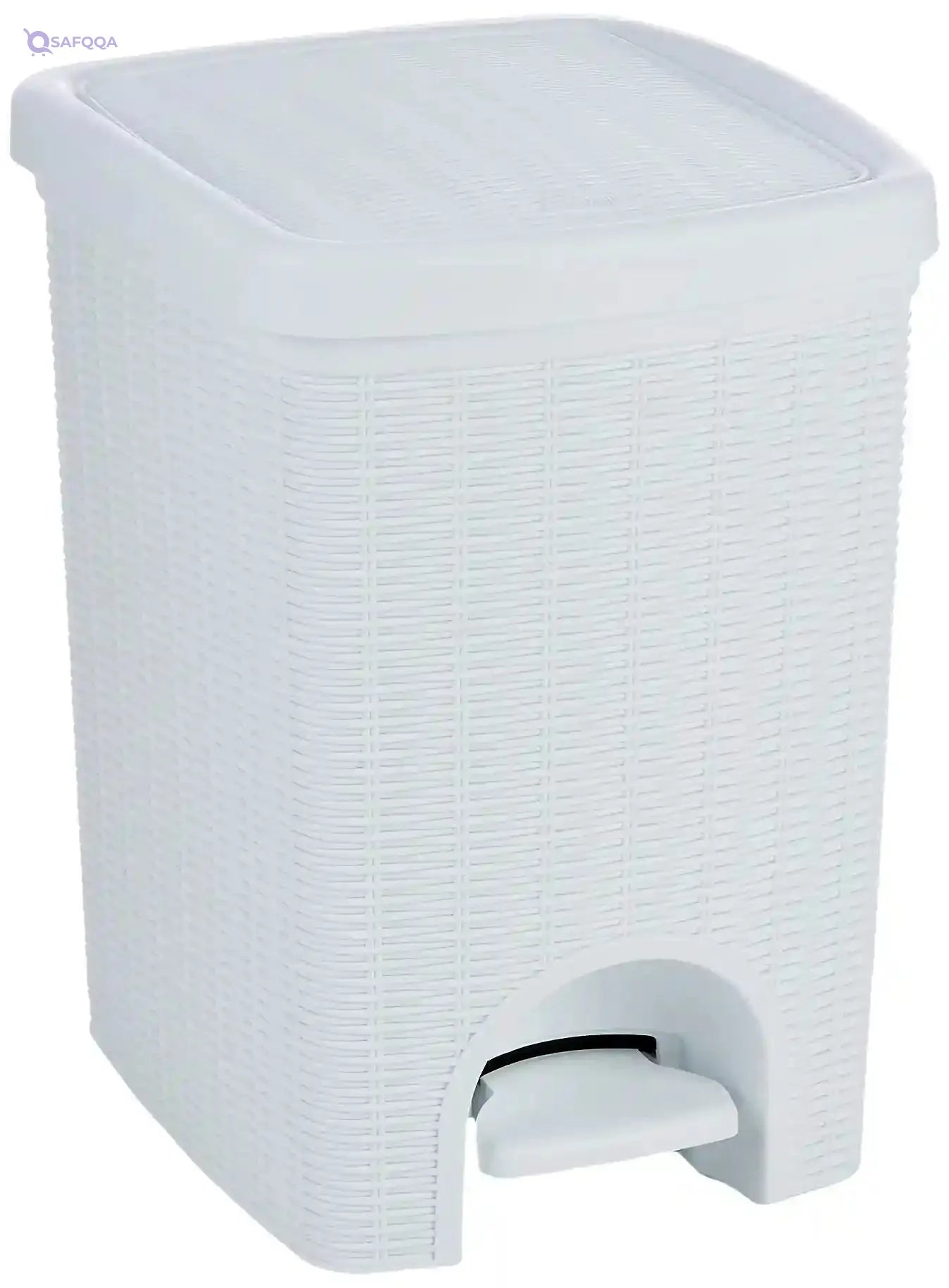 Stefanplast Dustbin ELEGANCE white - Safqqa