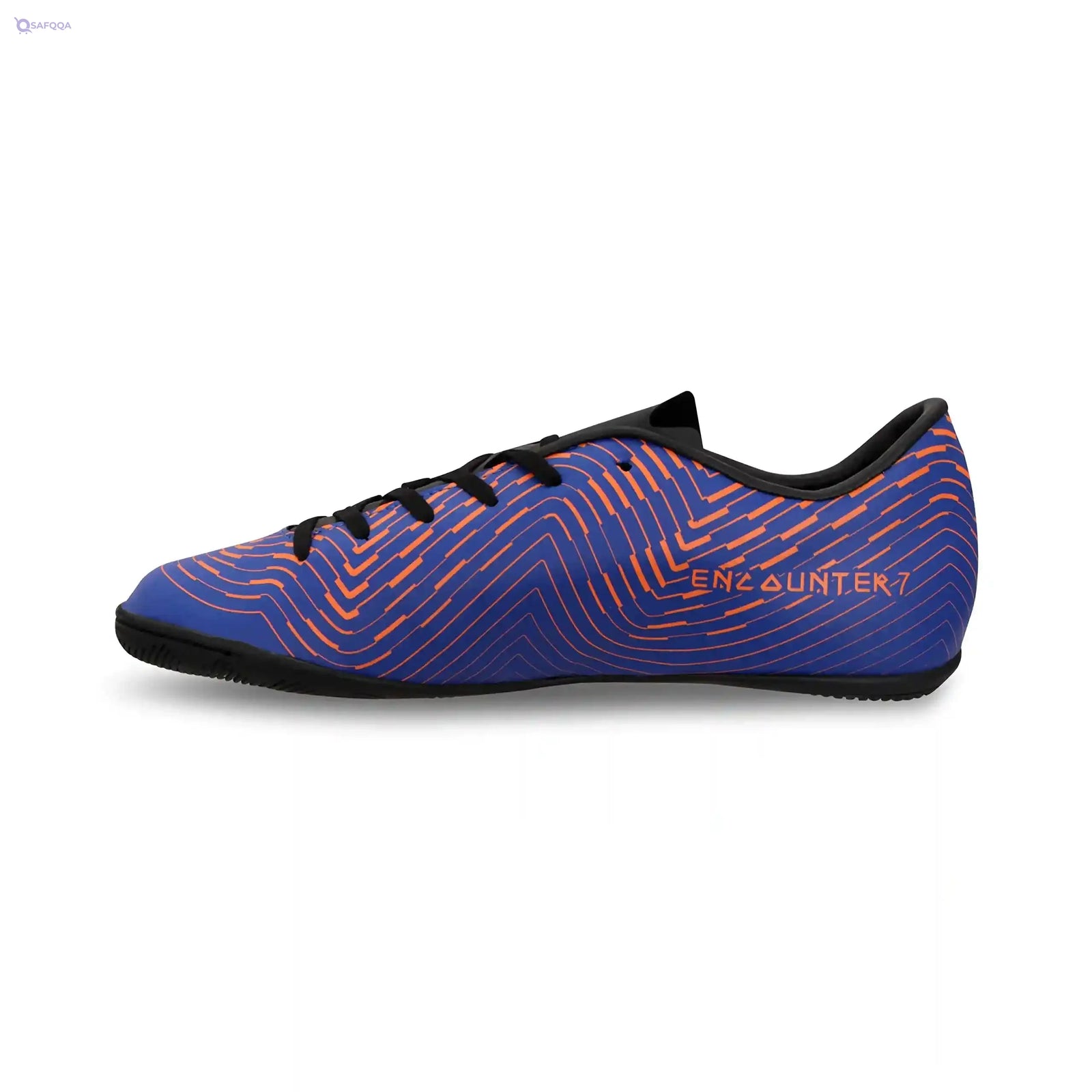 NIVIA Boys Soccer Shoes- Blue * Orange - Safqqa Egypt