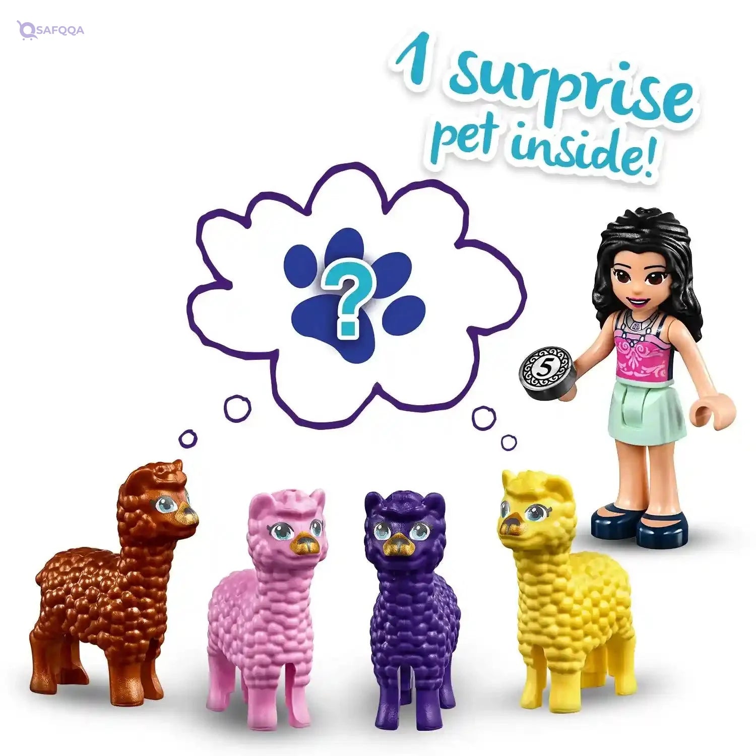 Lego v29-6289180 emma's shopping play cube building blocks - 41409 - Safqqa Egypt