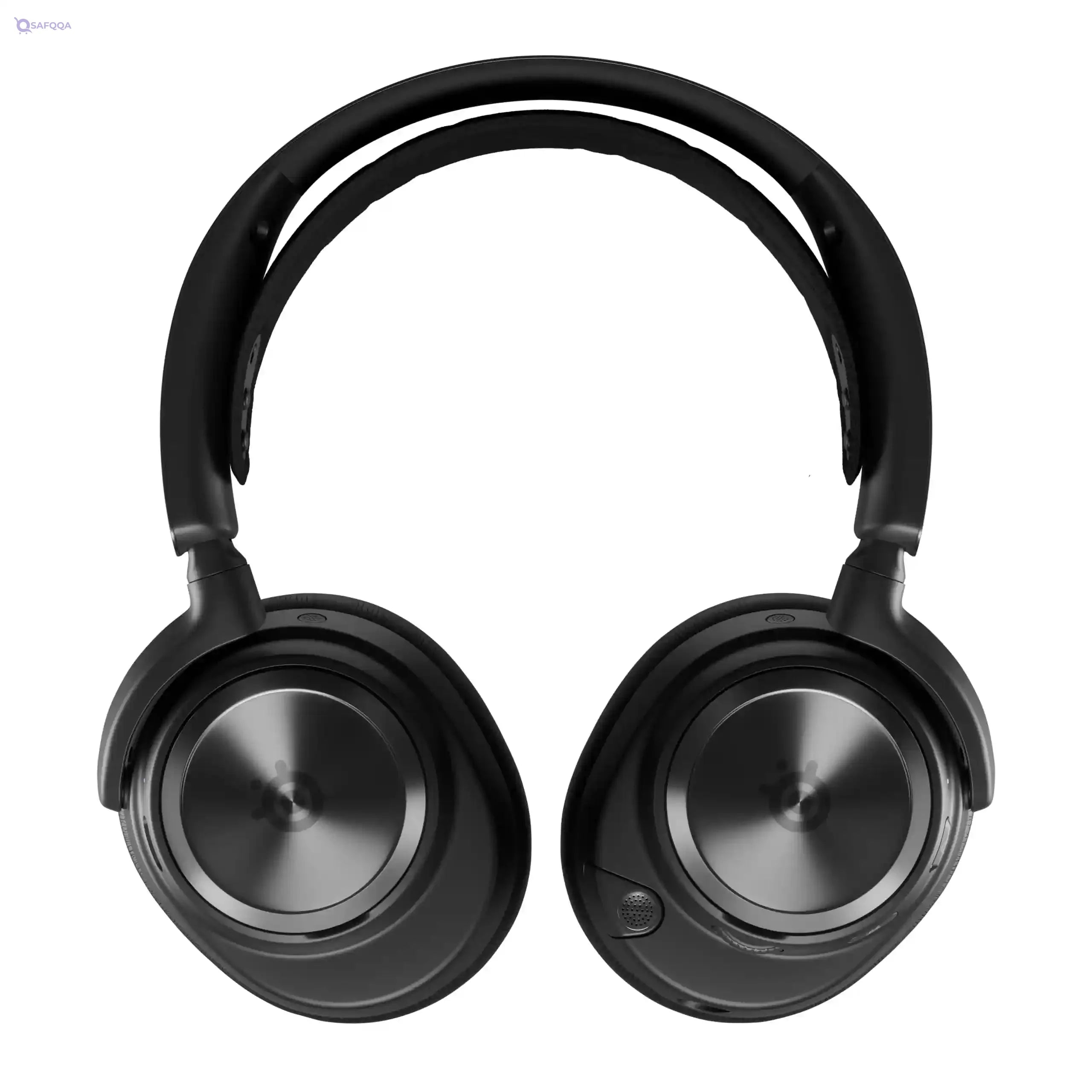 SteelSeries Arctis Nova Pro Wireless - Multi-System Gaming Headset - Premium Hi-Fi Drivers - Active Noise Cancellation - Infinity Power System - PC, PS5, PS4, Switch, Mobile - Safqqa