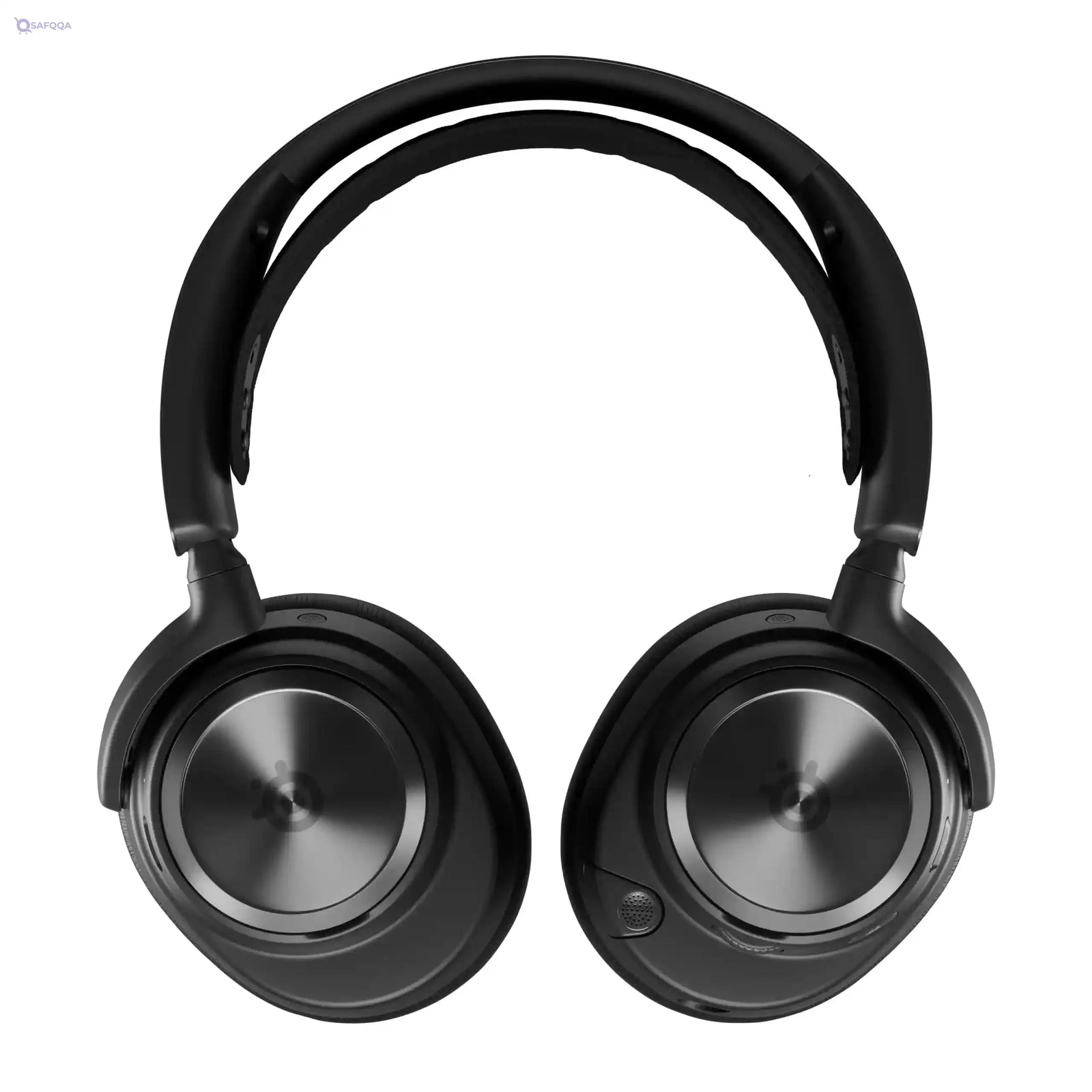 SteelSeries Arctis Nova Pro Wireless - Multi-System Gaming Headset - Premium Hi-Fi Drivers - Active Noise Cancellation - Infinity Power System - PC, PS5, PS4, Switch, Mobile - Safqqa