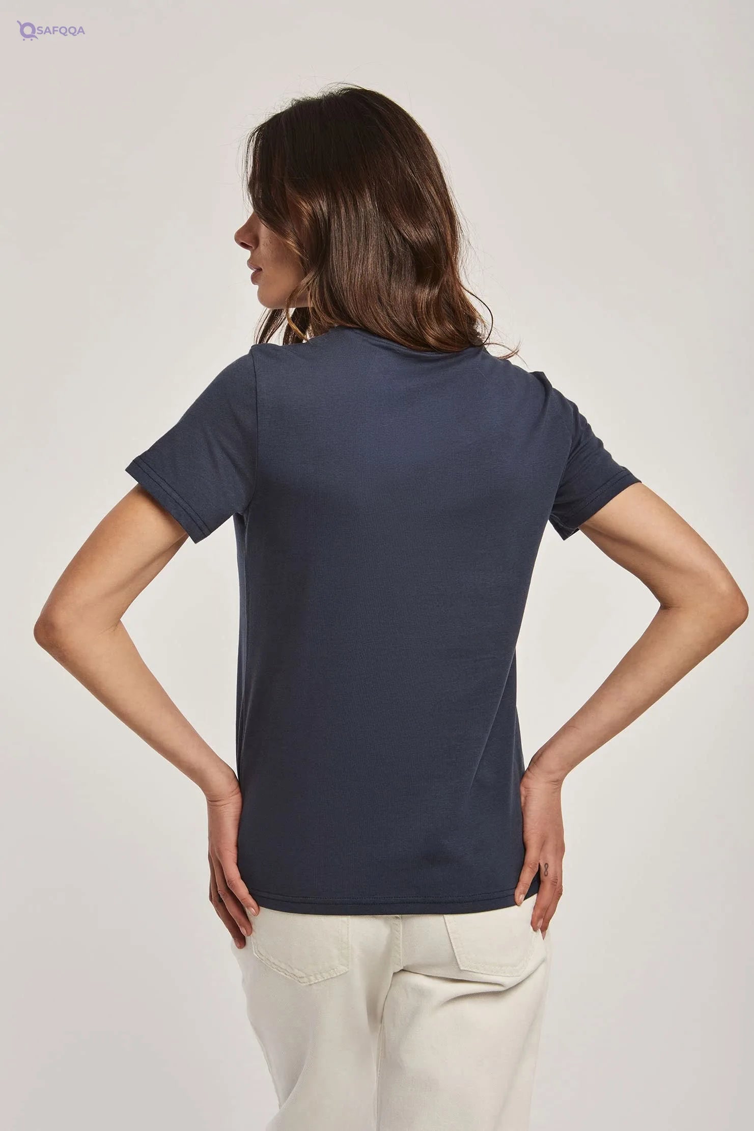 Premoda  T-Shirt For Womens Lightweight material suitable for daily wear - Safqqa