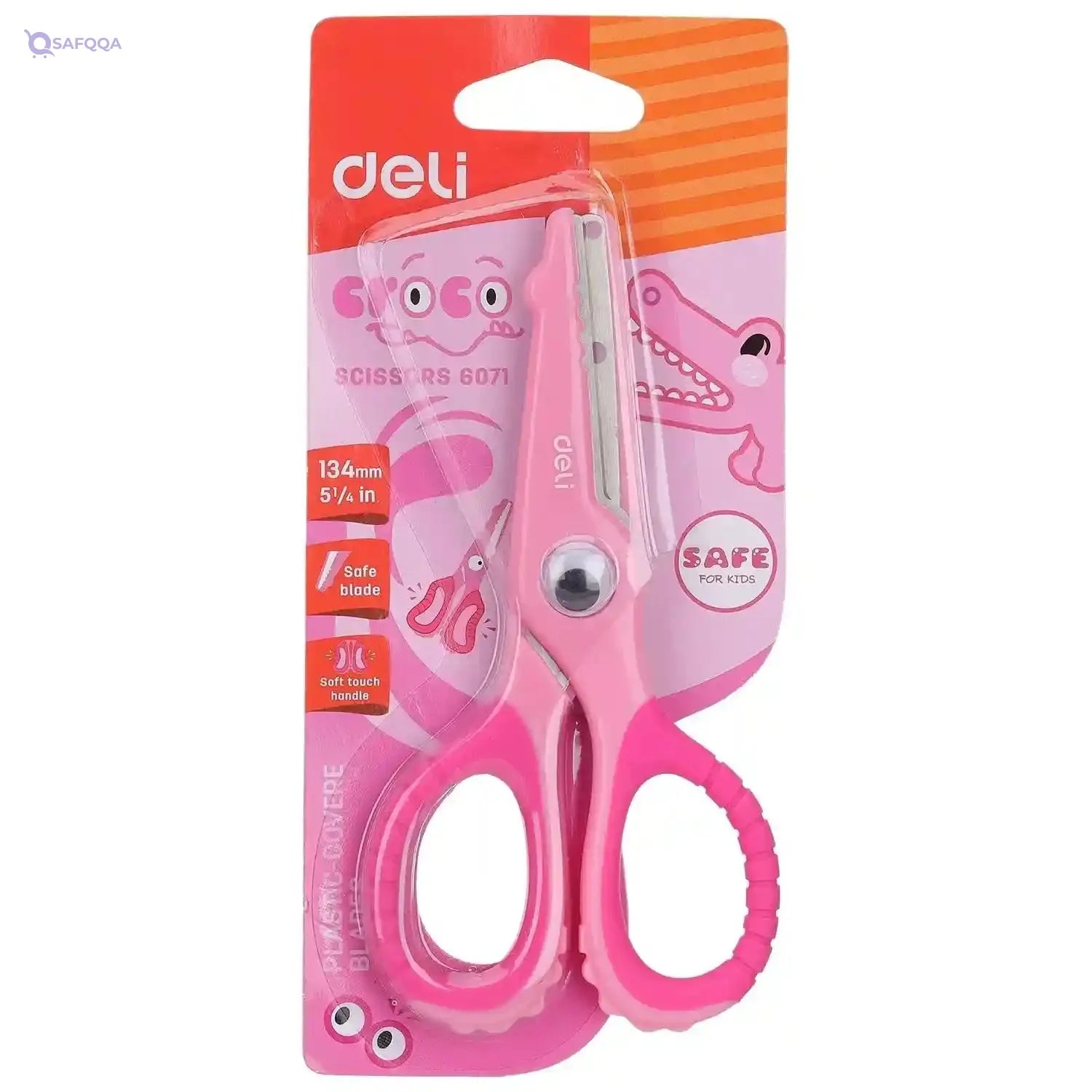 Deli Scissors 134Mm 5 3/25.4 cm Asst. E6071 - Safqqa