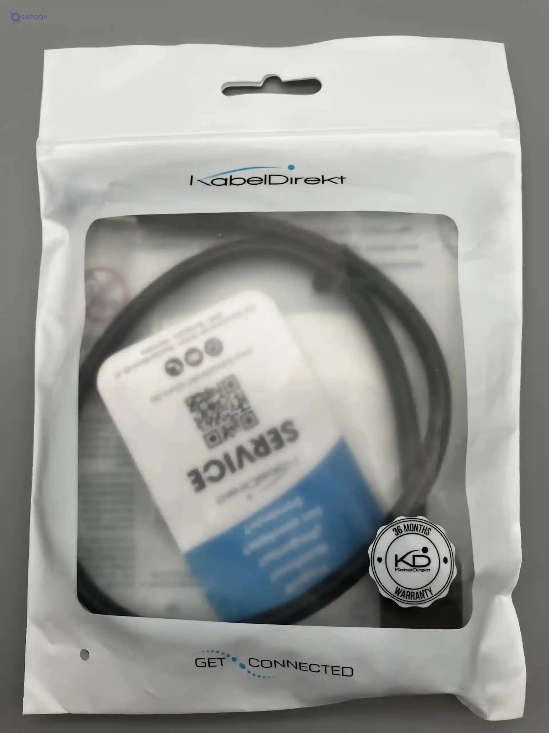 KabelDirekt – 0.5m – LAN & Ethernet extension cable (RJ45 female coupler/male connector, extends network cables with full data transfer speed – CAT 7, 10Gbit/s, SF/FTP shielding, black) - Safqqa