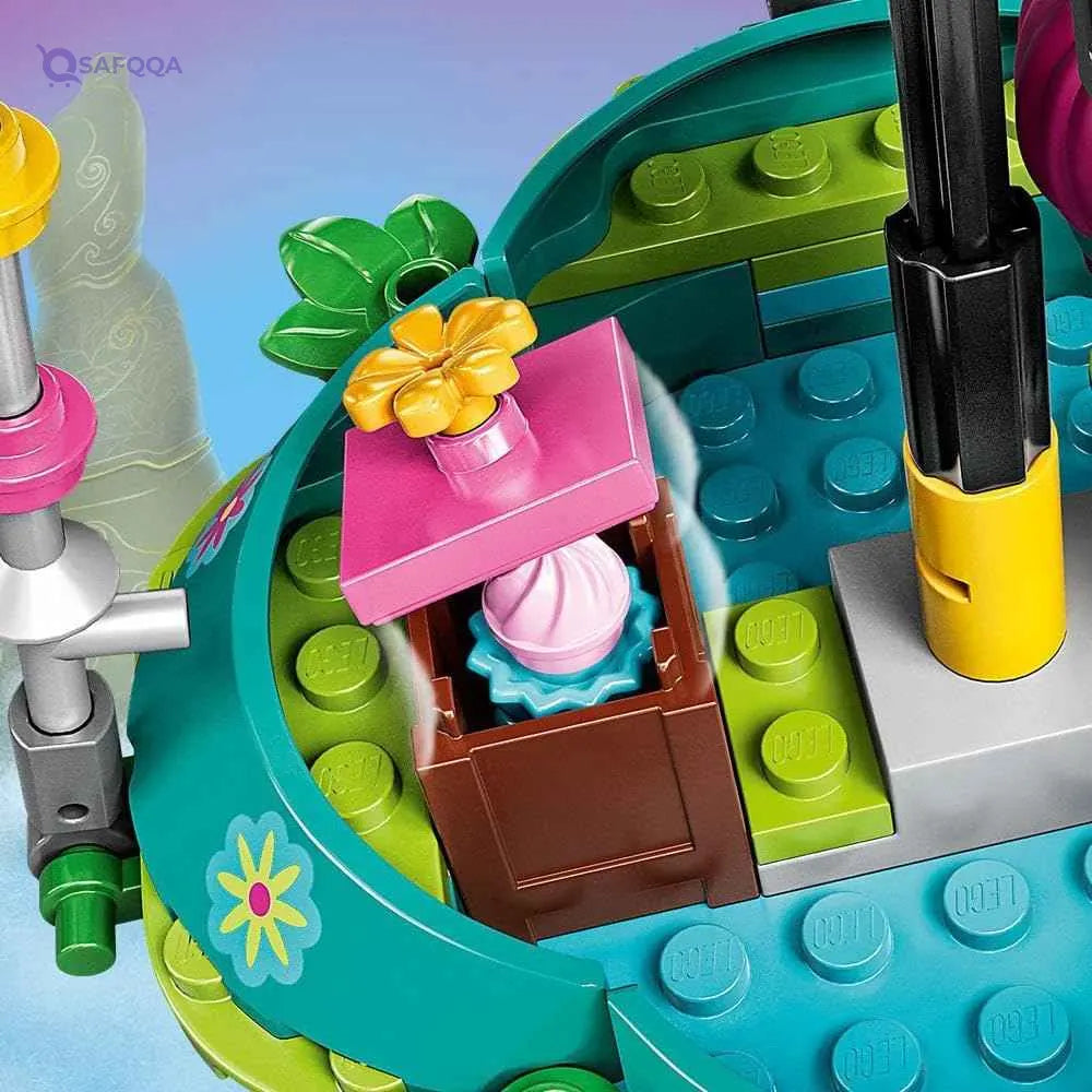 LEGO Trolls World Tour Poppy’s Hot Air Balloon Adventure 41252 Building Kit, an Ideal for Creative Play (250 Pieces) - Safqqa Egypt