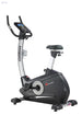 PowerMax Fitness BU-740 Upright Exercise Bike for Home Use – 8Kg Flywheel, 120kg Capacity, LCD Display, 10-Level Resistance - Safqqa