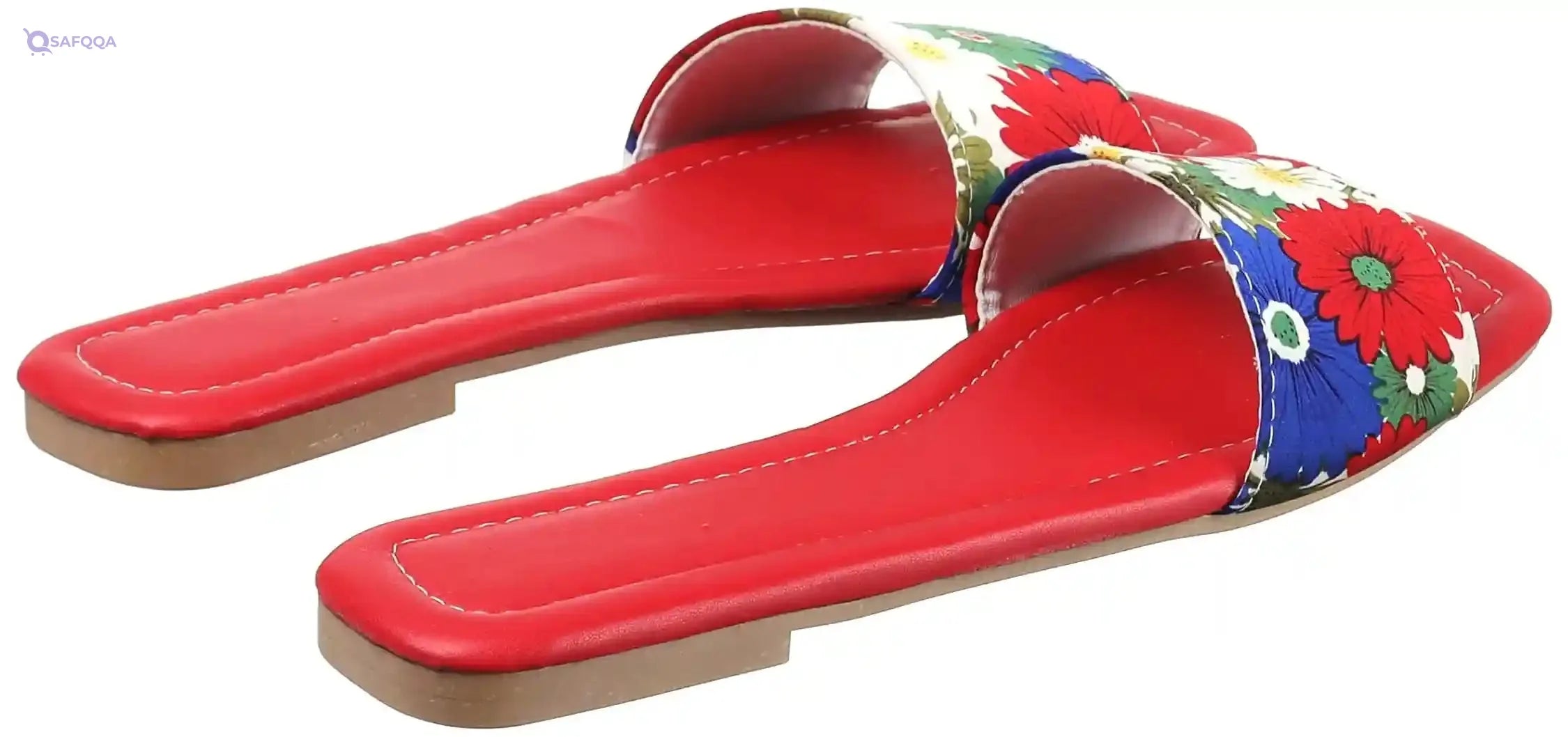 OX womens OX Faux Leather Slides For Women OX1026 Flip-Flop - Safqqa Egypt