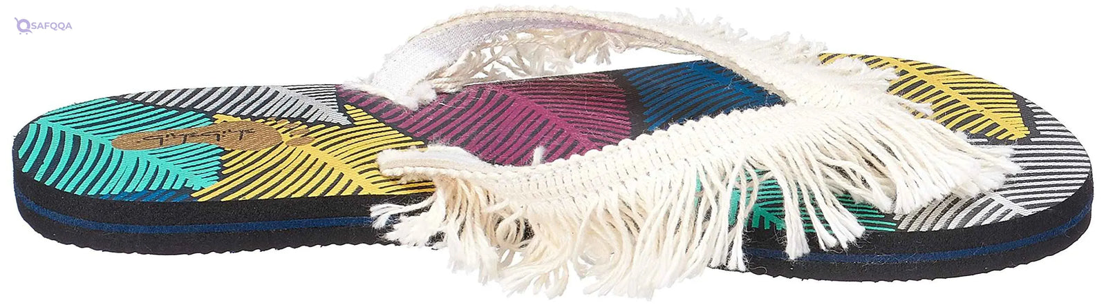 Shibshibi Multi Color Rubber Flip Flop Slipper For Women - Safqqa Egypt