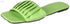OX Faux Leather Green Slides OX005 For women, - Safqqa Egypt