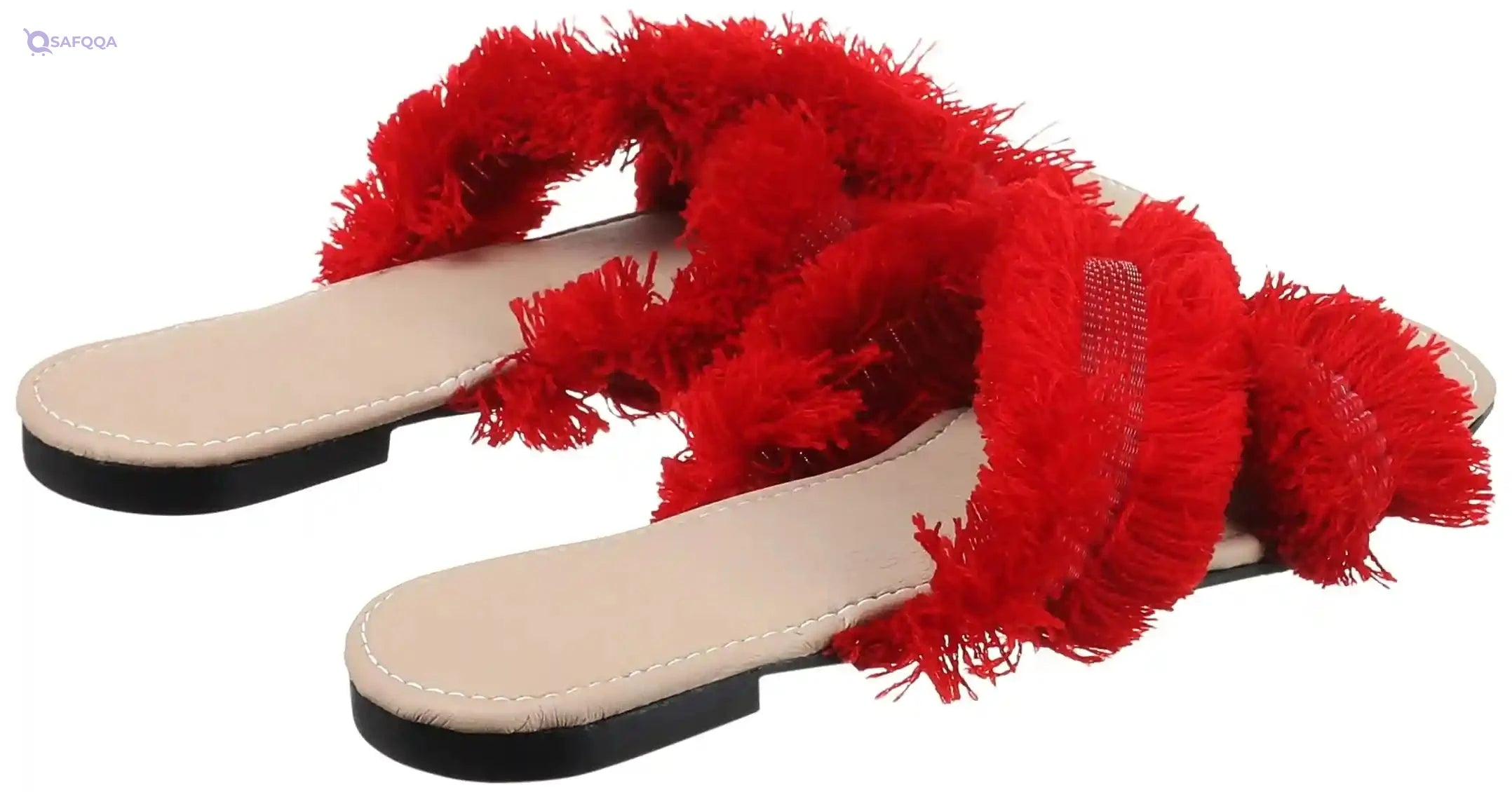 OX womens OX Faux Leather Slides For Women OX1035 Flip-Flop - Safqqa Egypt
