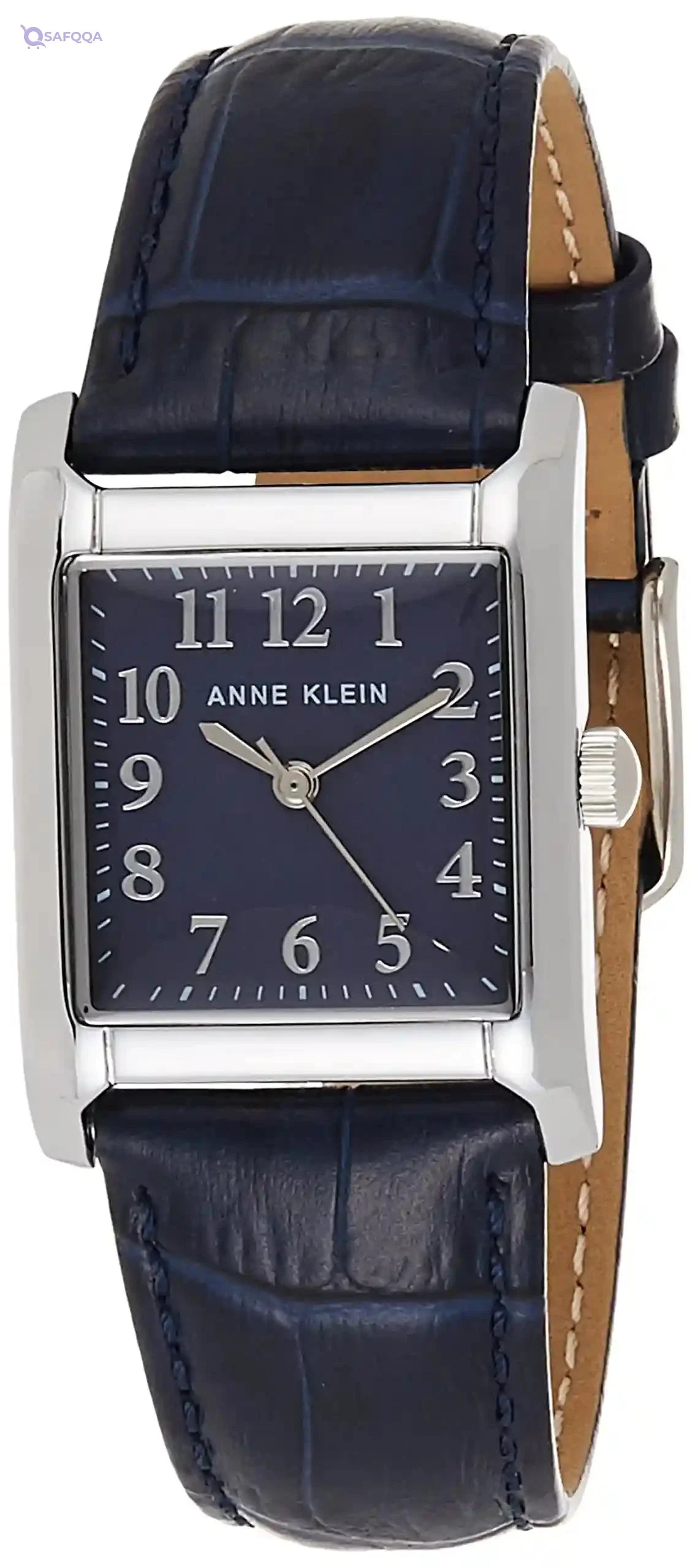 Anne Klein Women's Croco-Grain Leather Strap Watch - Safqqa