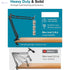 Professional Adjustable Microphone Stand Mic Arm Stand Studio Microphone Suspension Scissor Arm Stand for Quadcast, Quadcast S, Seiren mini, Solocast and more - Safqqa