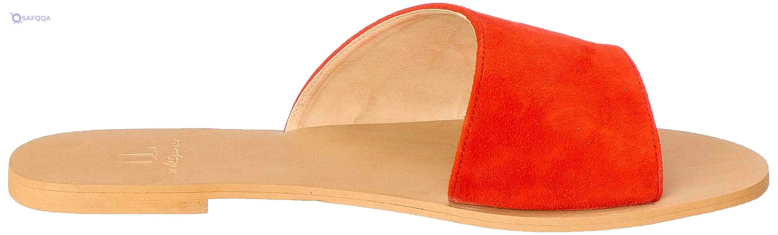 U By Misura Suede Slides Slippers for Women - Safqqa Egypt
