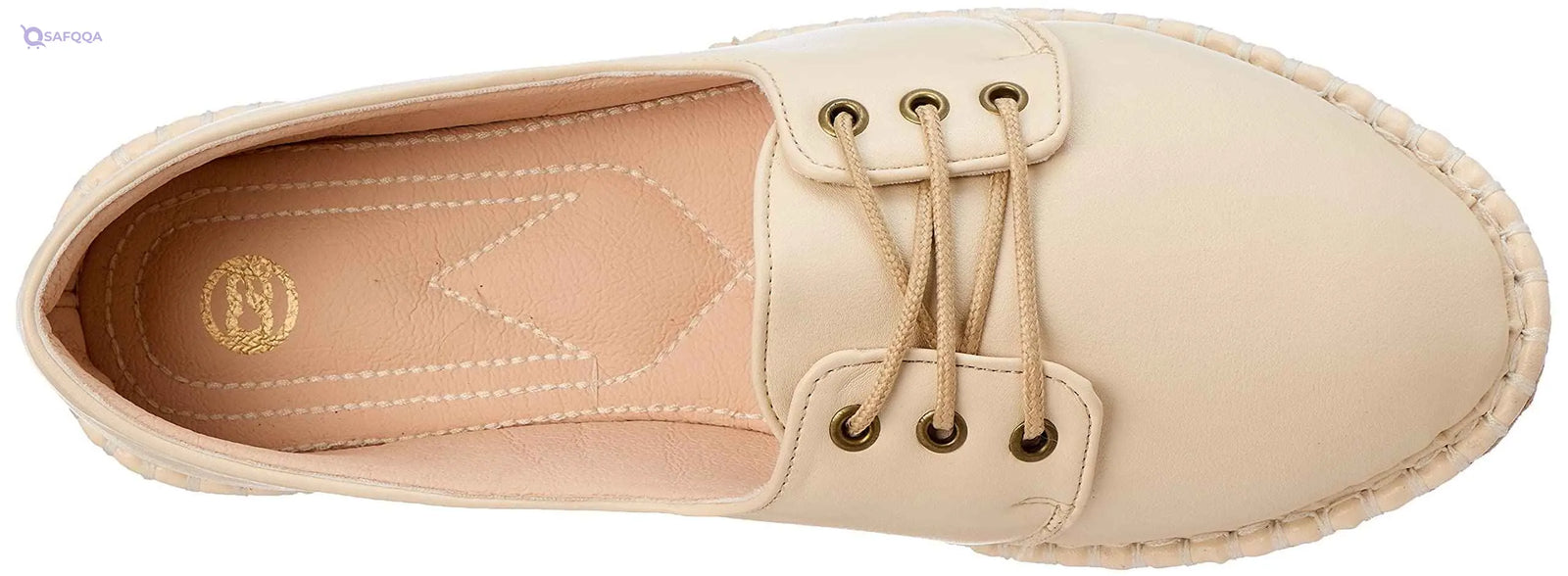 Clubaldo Beige Fashion Sneakers For Womens - Safqqa Egypt