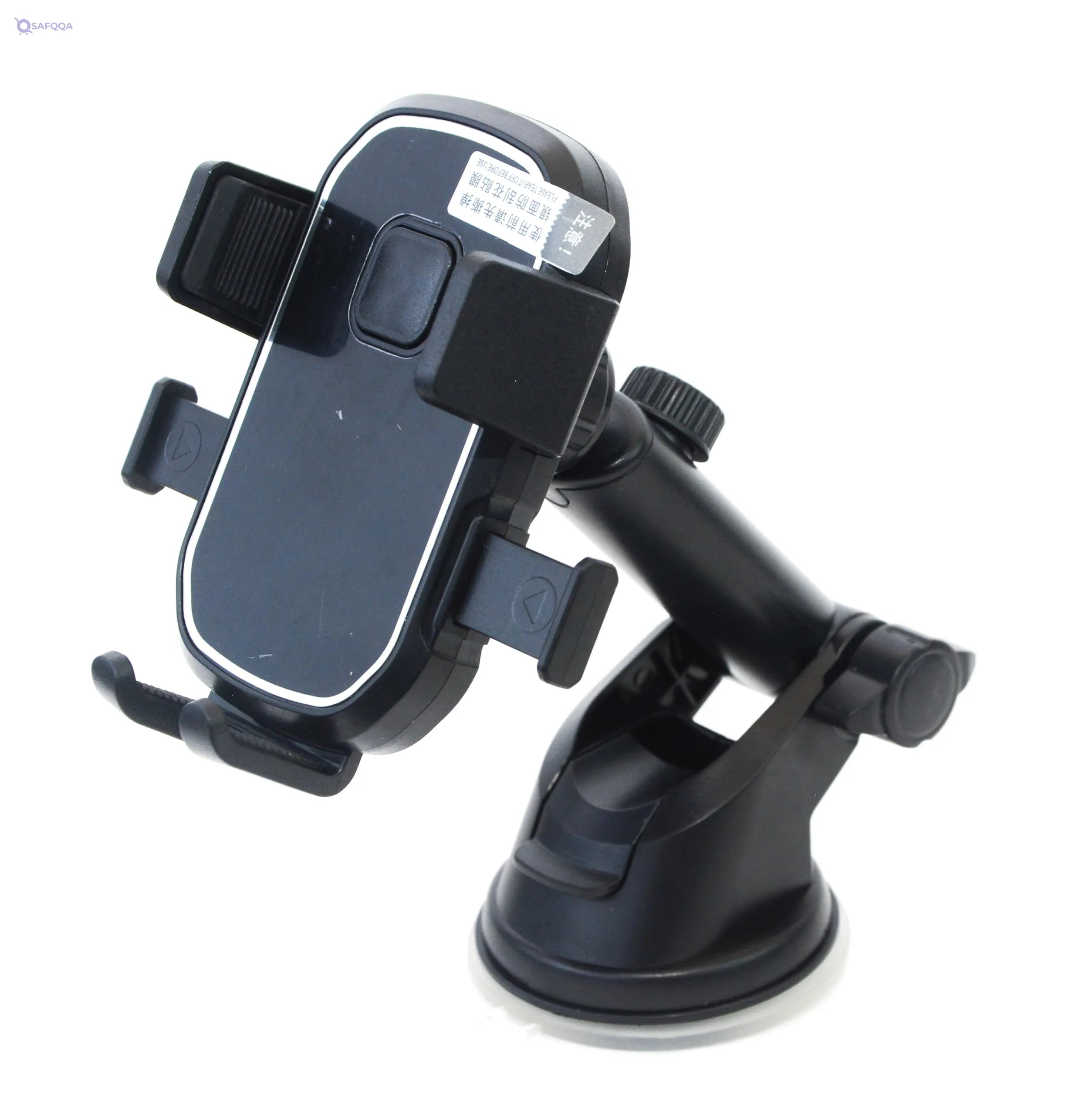 Generic Car Phone Holder Fits All  Smartphones - Black - Safqqa