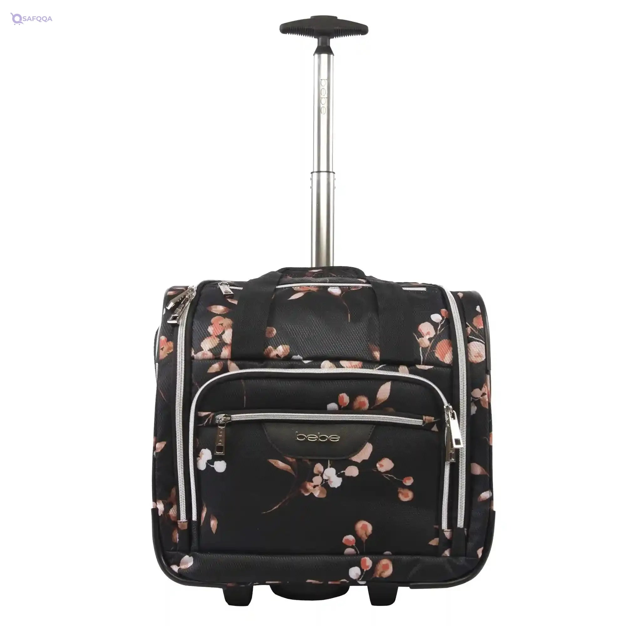 BEBE Women's Valentina-Wheeled Under The Seat Carry-on Bag - Safqqa