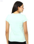 Splash Short SLeeves Patterned Cotton T-Shirt for Women - Safqqa Egypt