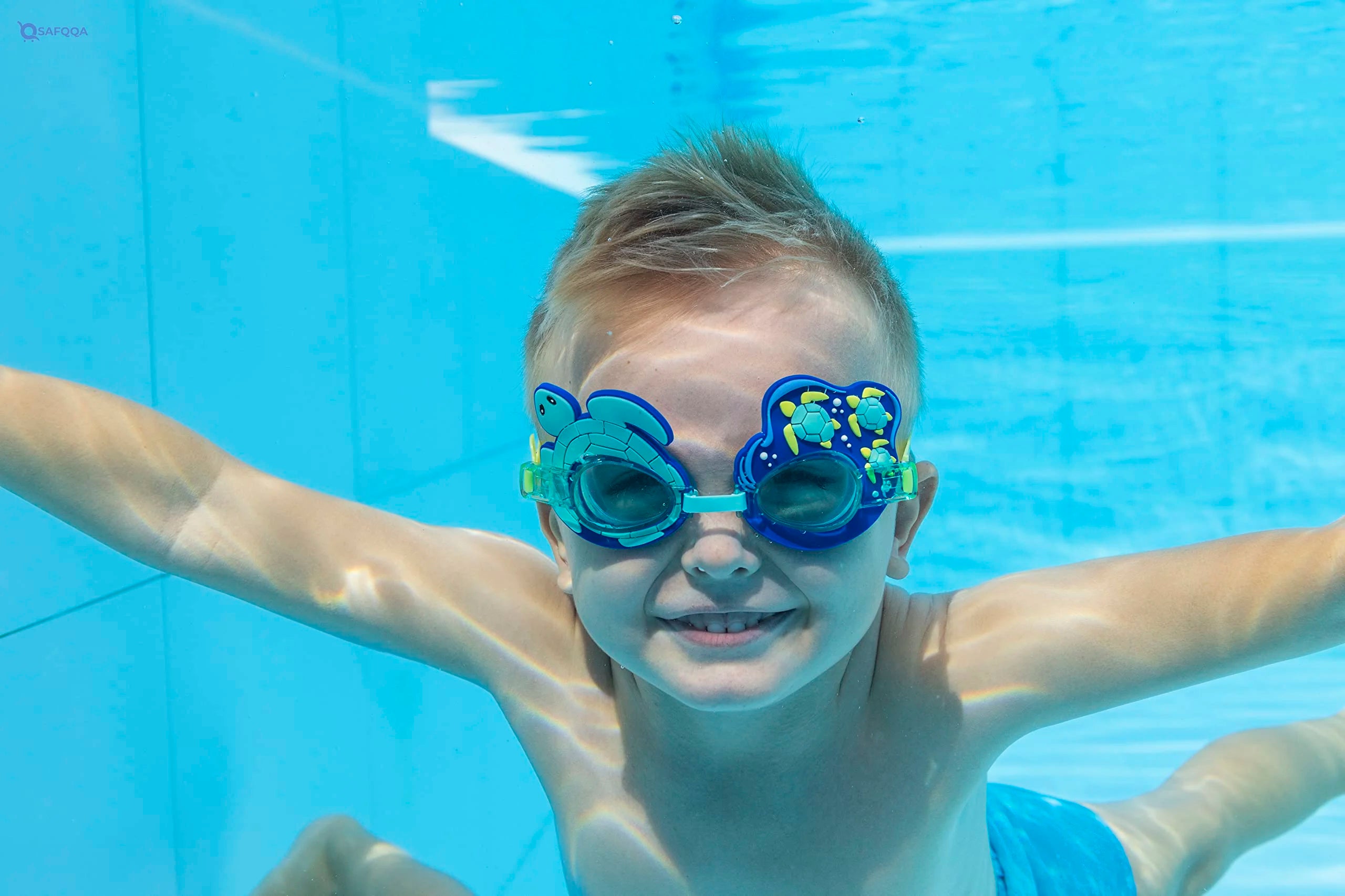 Bestway Kids Swimming Goggles (Various color shapes) - Safqqa